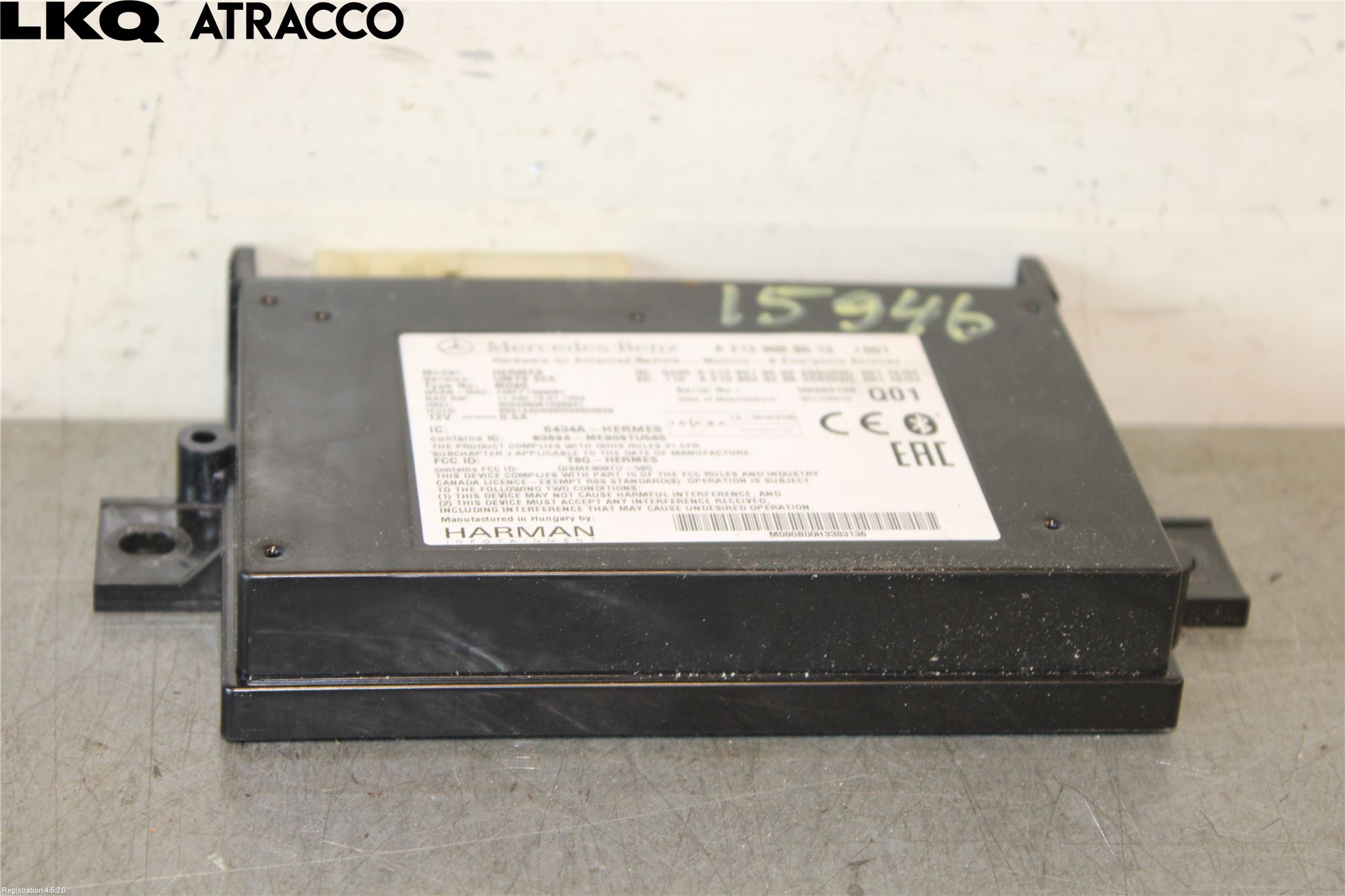 Mercedes-Benz MB B-KLASS (W246/W242) 12-19 Styrenhet Multimedia