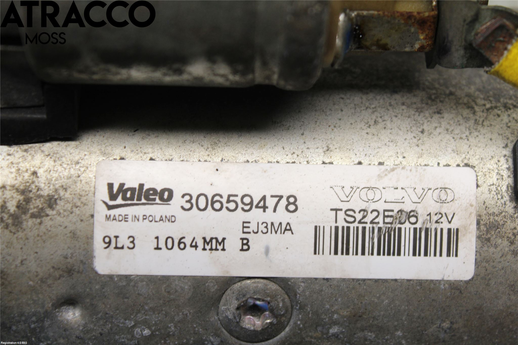 Volvo V60 14-18 Startmotor Diesel