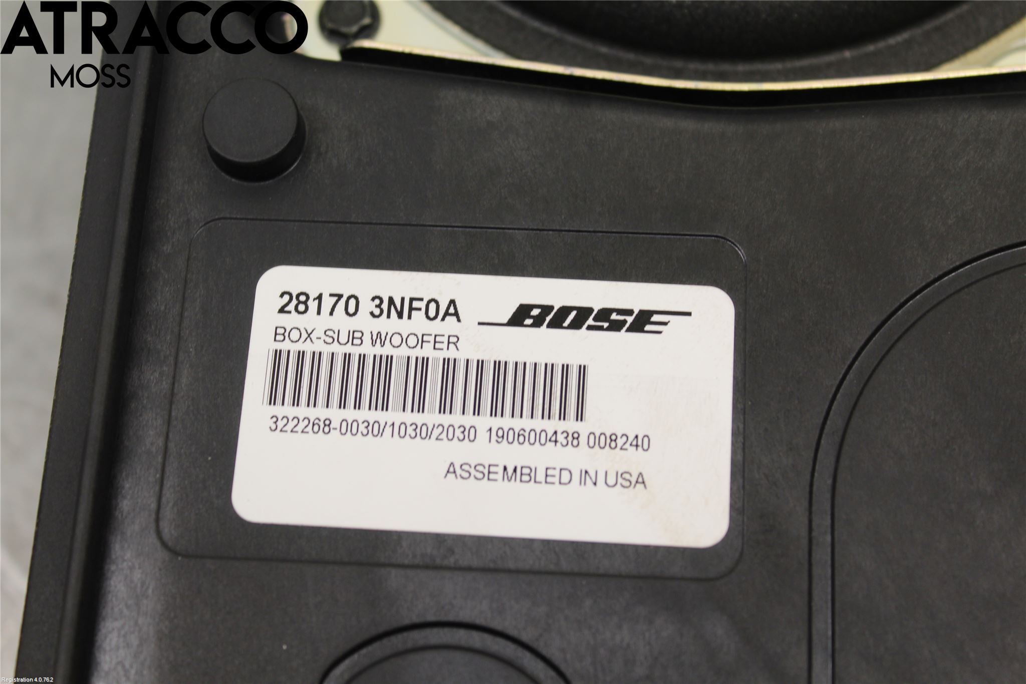 Nissan LEAF 18- Stereo Forsterker