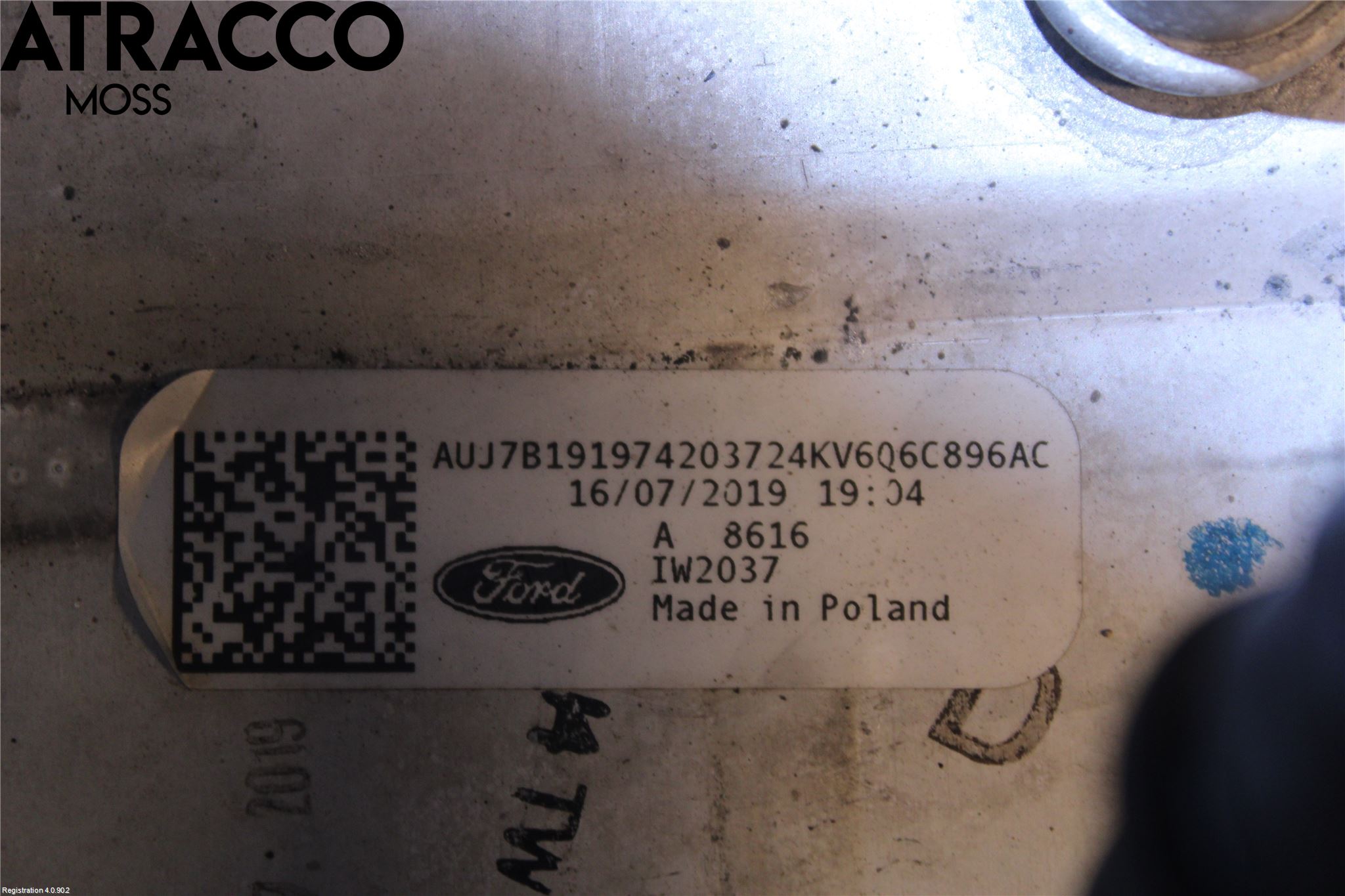 Ford TRANSIT/TOURNEO CONNECT 13-22 Intercooler Radiator