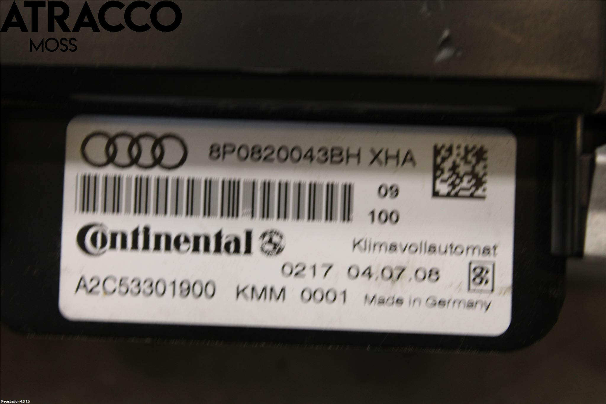 Audi A3/S3 05-13 Varme Ac Betjening-Display