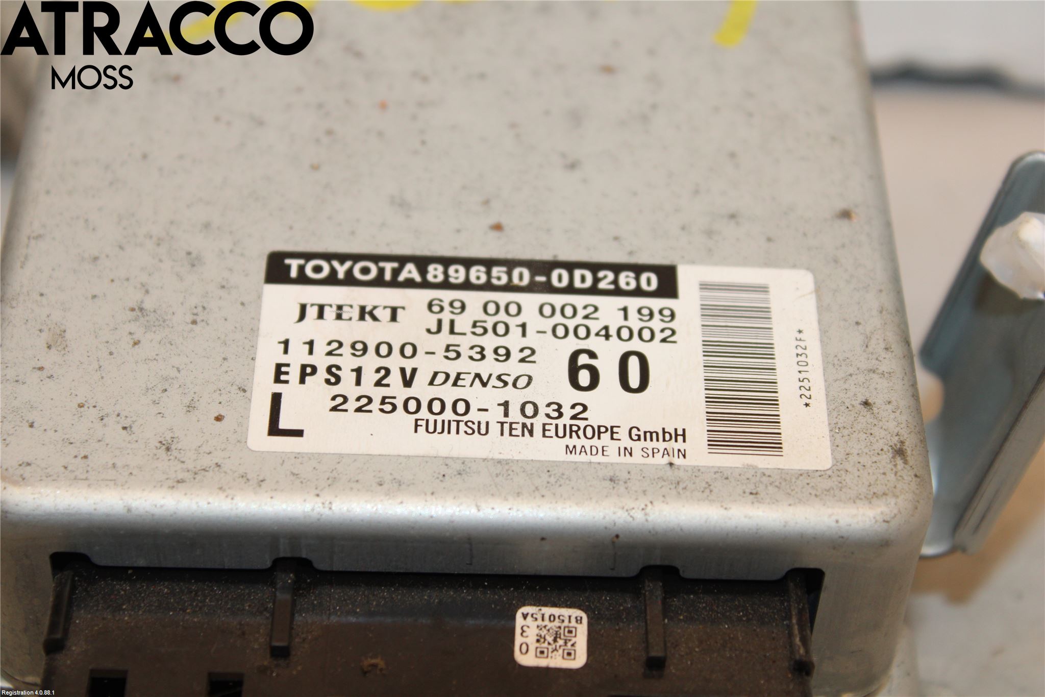 Toyota YARIS XP130 12-14 Styreenhet Styreservo