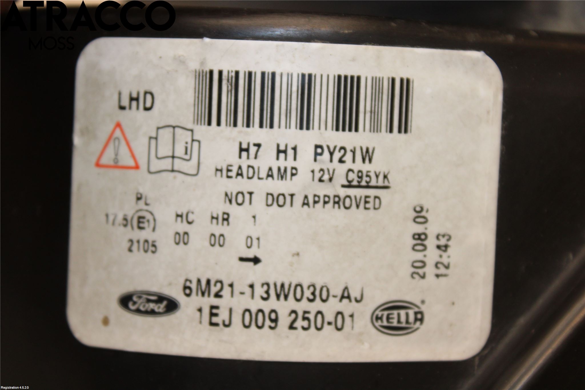 Ford GALAXY 06-15 Frontlykt Venstre