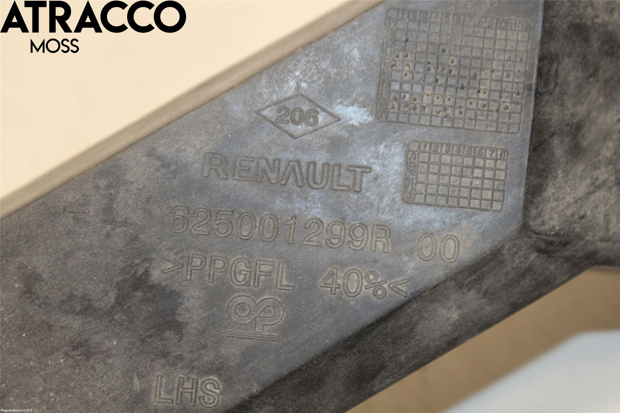 Renault TRAFIC/E-TECH 15- Frontplate