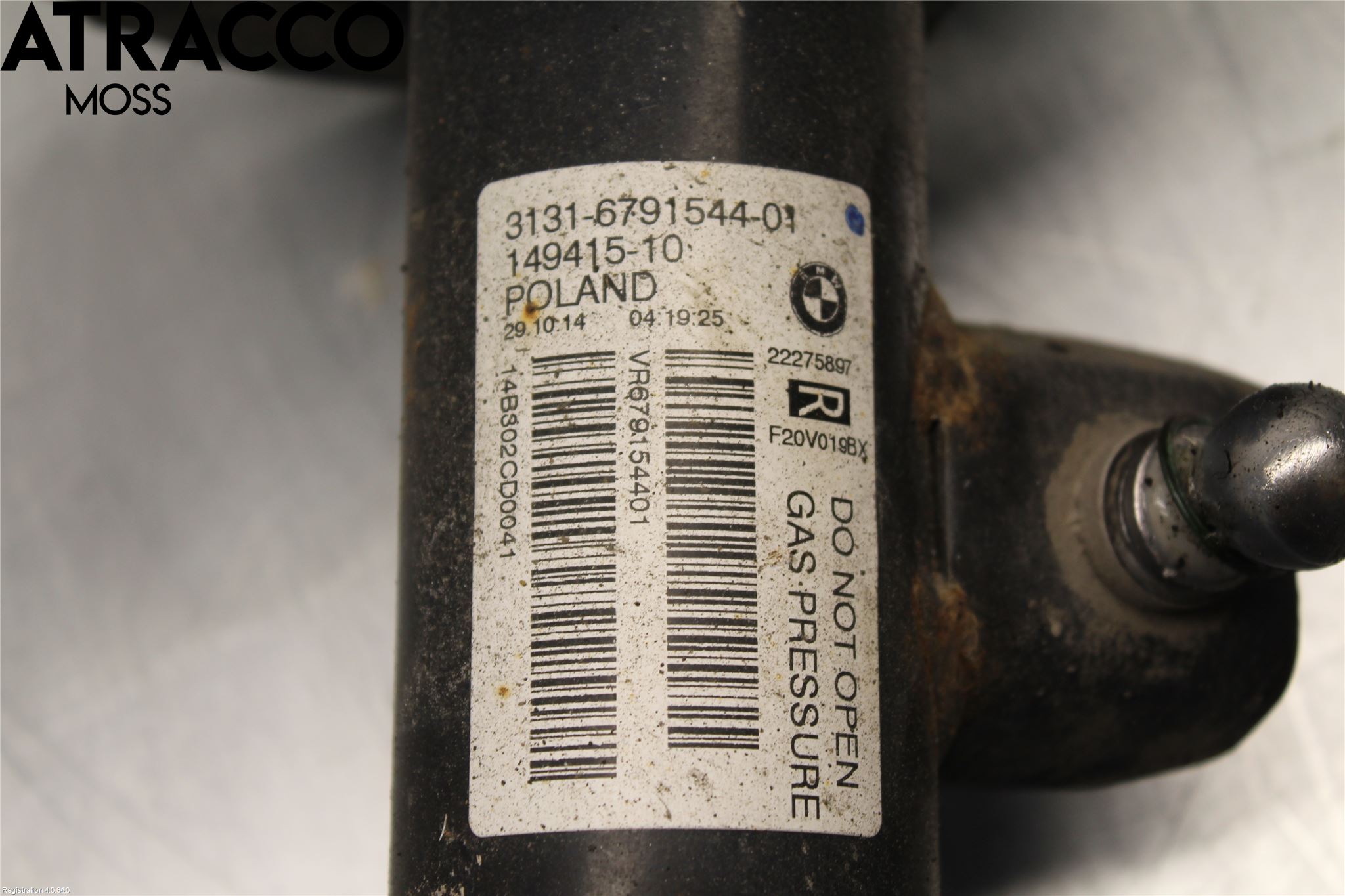 BMW 1 F20/F21 11-19 Fjærbein Foran Høyre