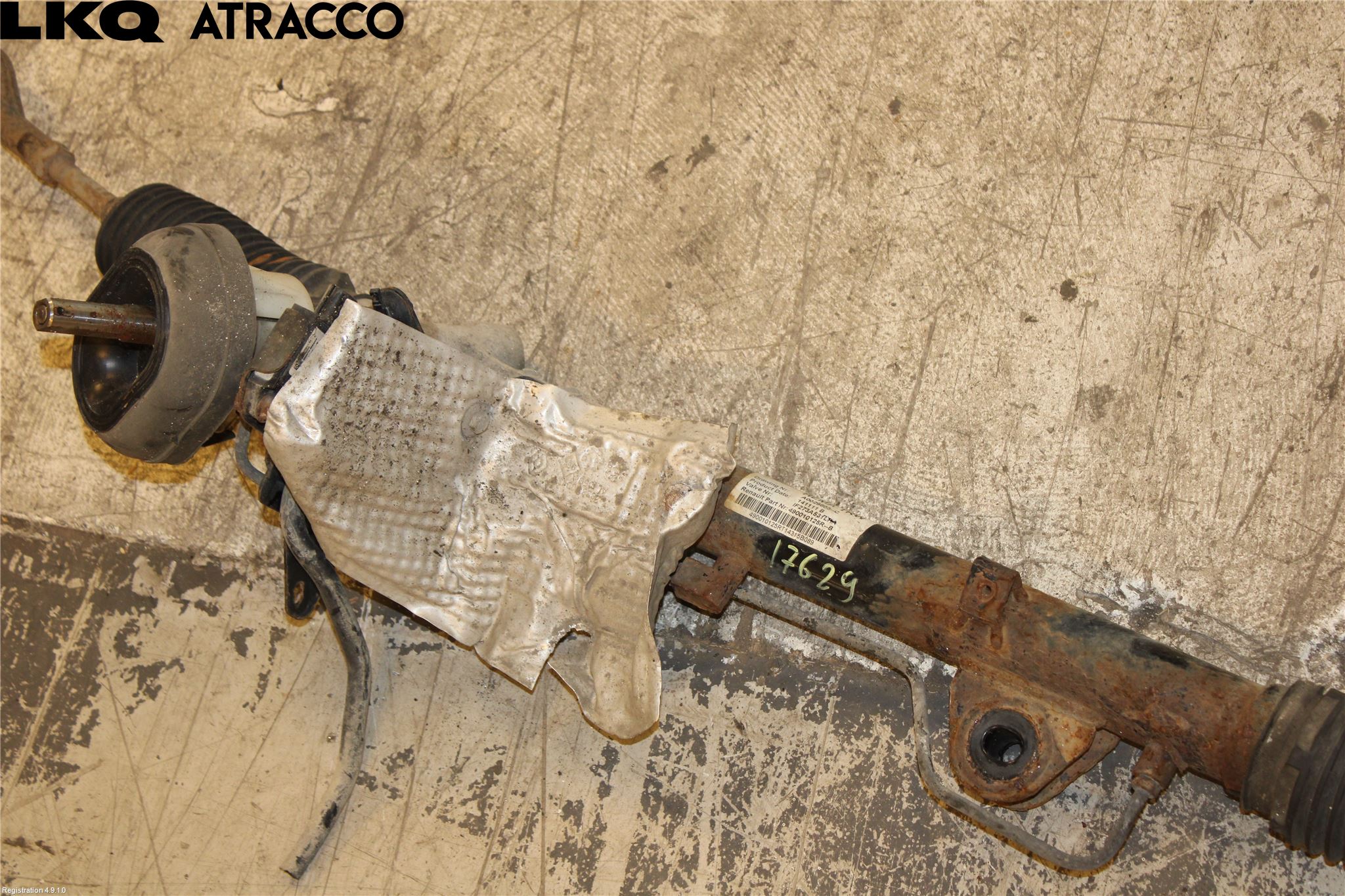 Dacia DUSTER 10-17 Servo Snekke - Tannstang