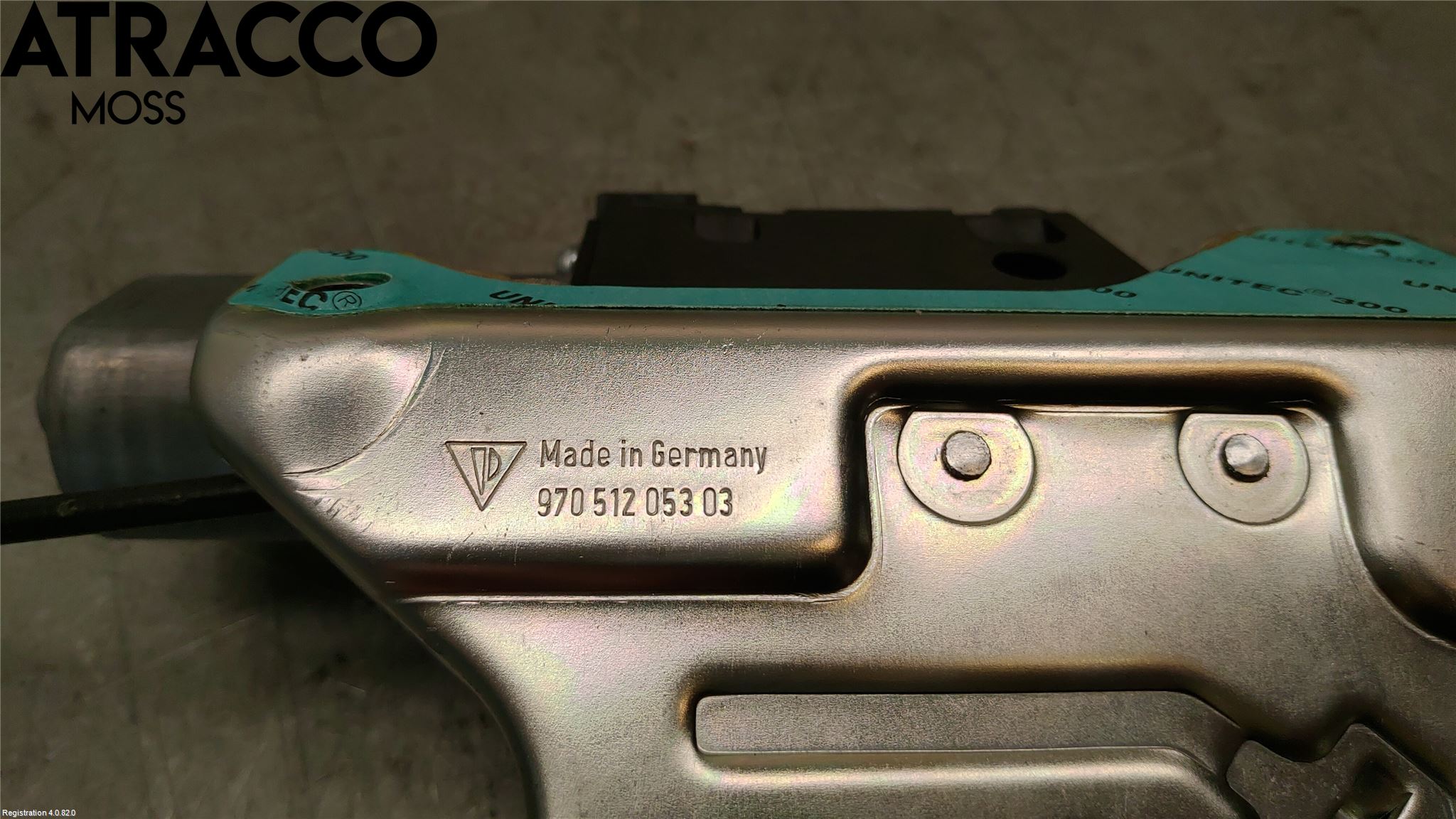 Porsche PANAMERA 09- Bakluke-Lokk Låsekasse