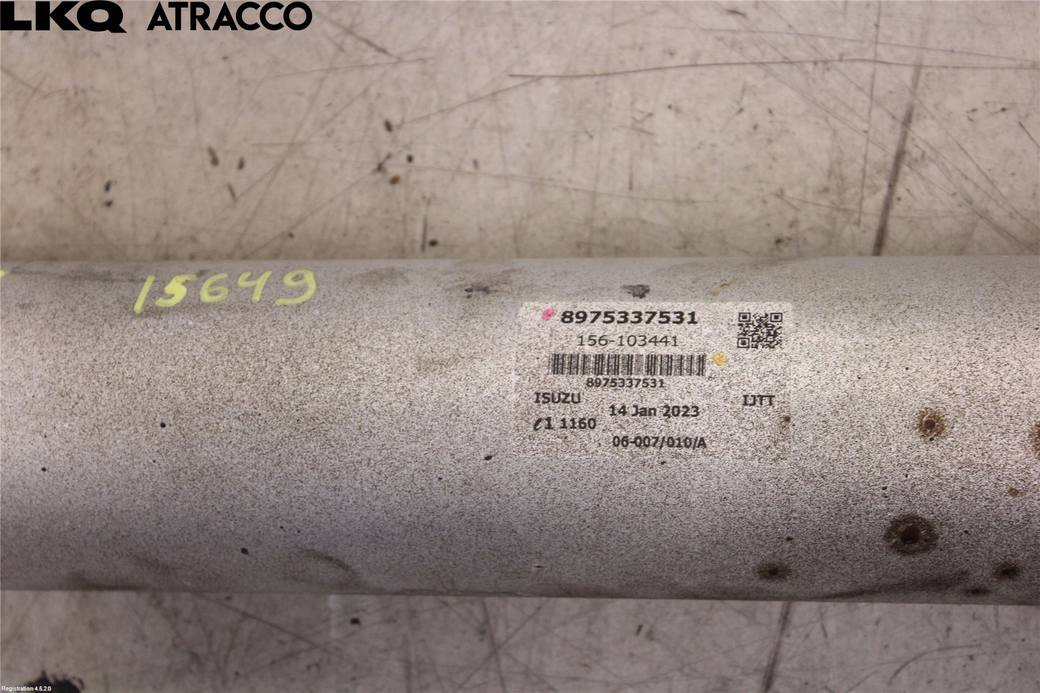 Isuzu D-MAX Mellomaksel Kompl