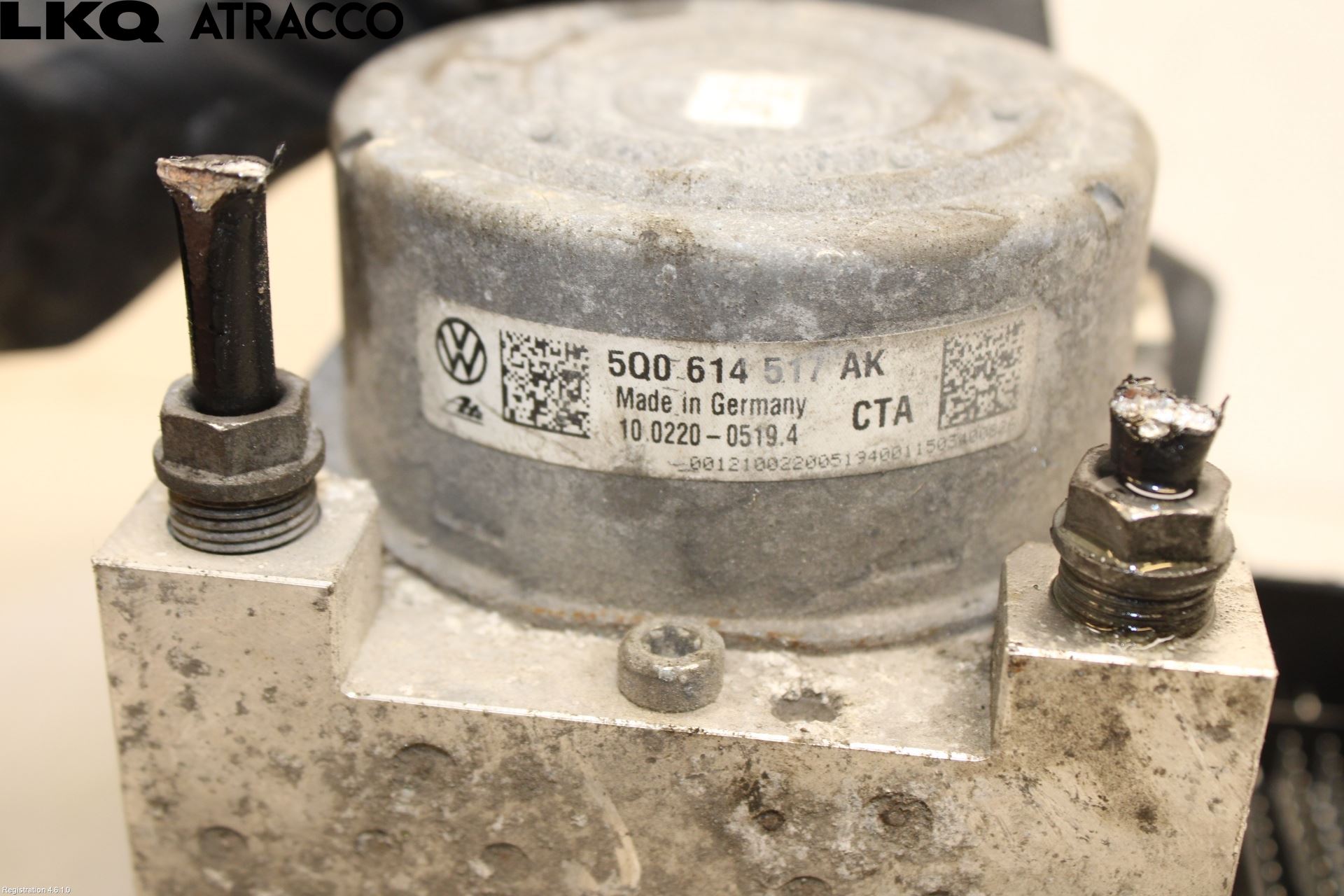 Volkswagen VW GOLF / E-GOLF VII 13-20 Abs Hydraulikkaggregat