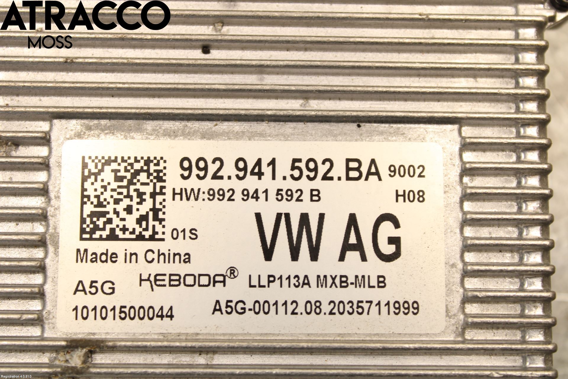 Porsche TAYCAN 20- Styreenhet Xenon