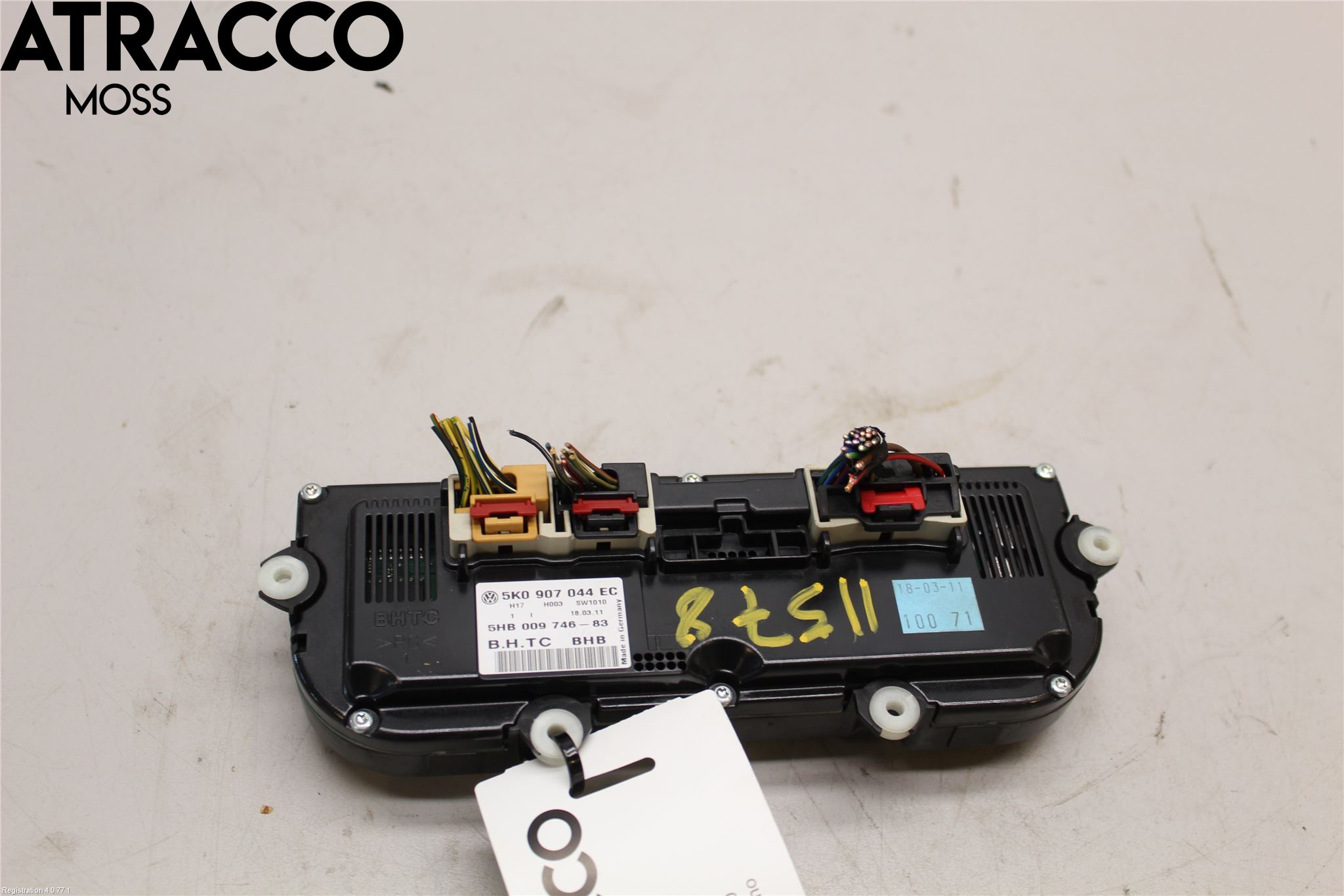 Volkswagen VW PASSAT 11-14 Varme Ac Betjening-Display