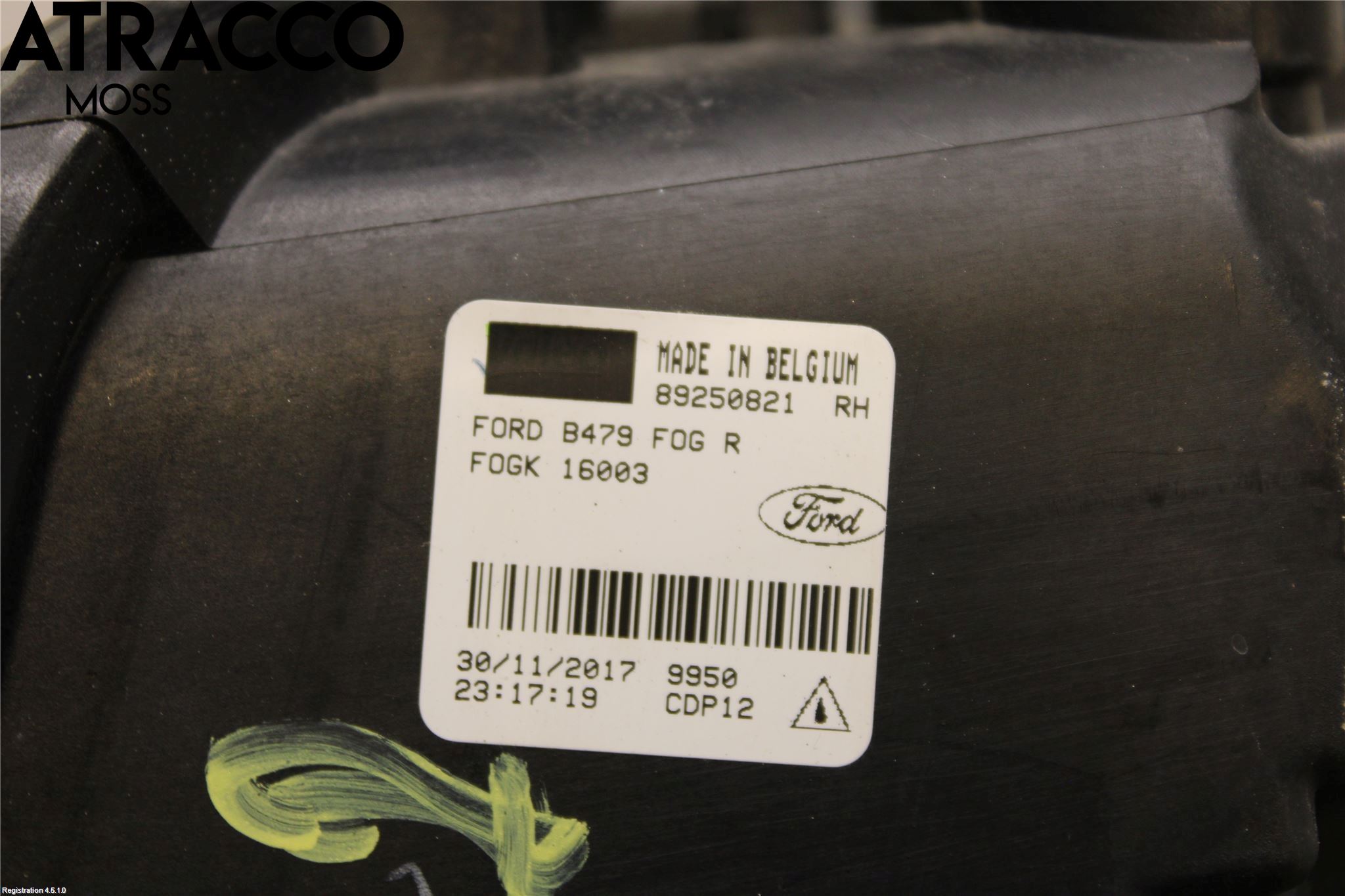 Ford FIESTA (VII) 18-23 Frontlykt-Kurve-Tåkelys