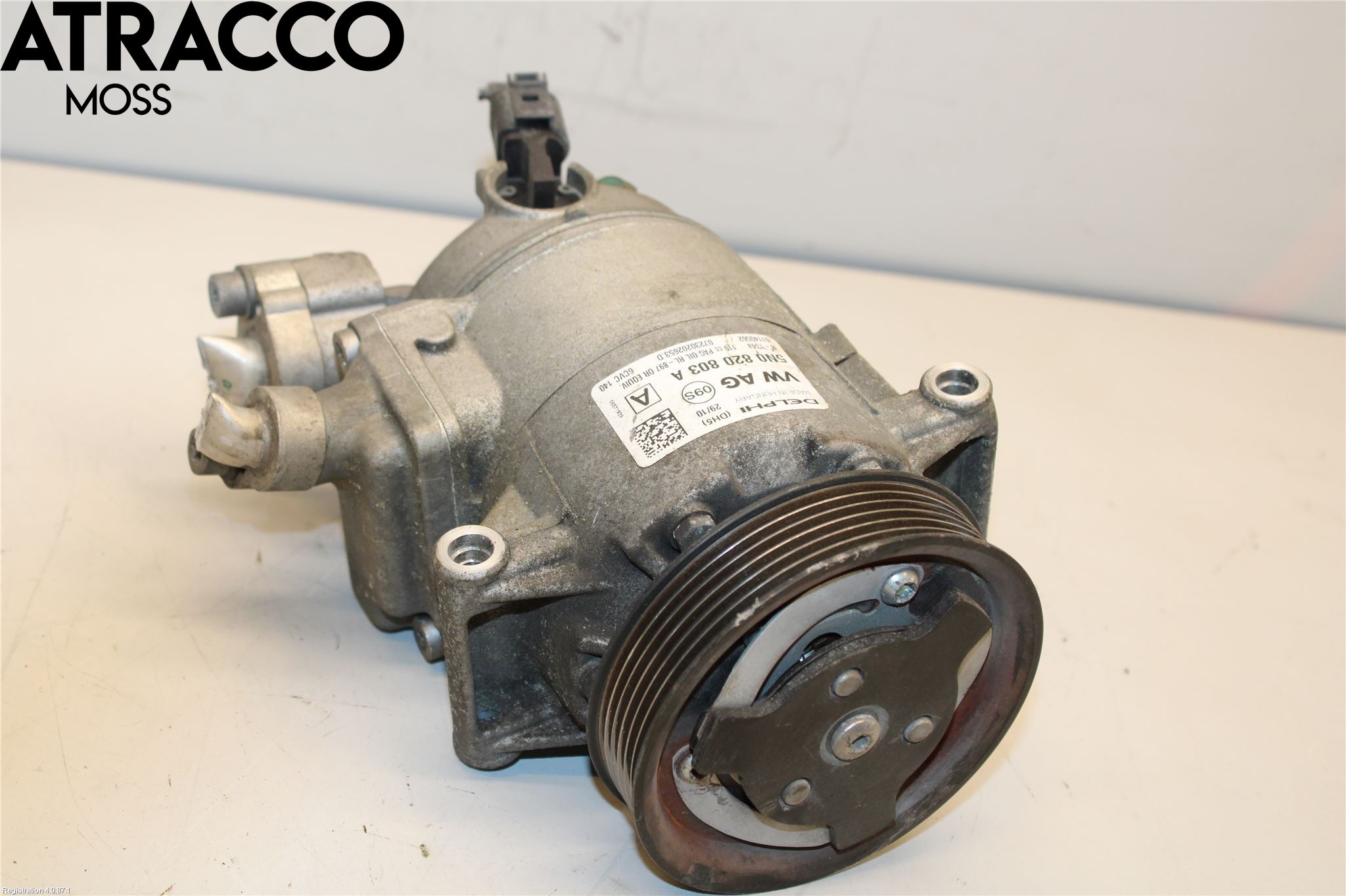 Volkswagen VW GOLF VI 09-13 Varme Ac Kompressor