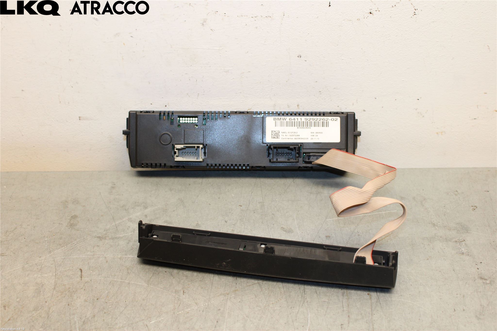 BMW X1 E84 10-15 Varme Ac Betjening-Display