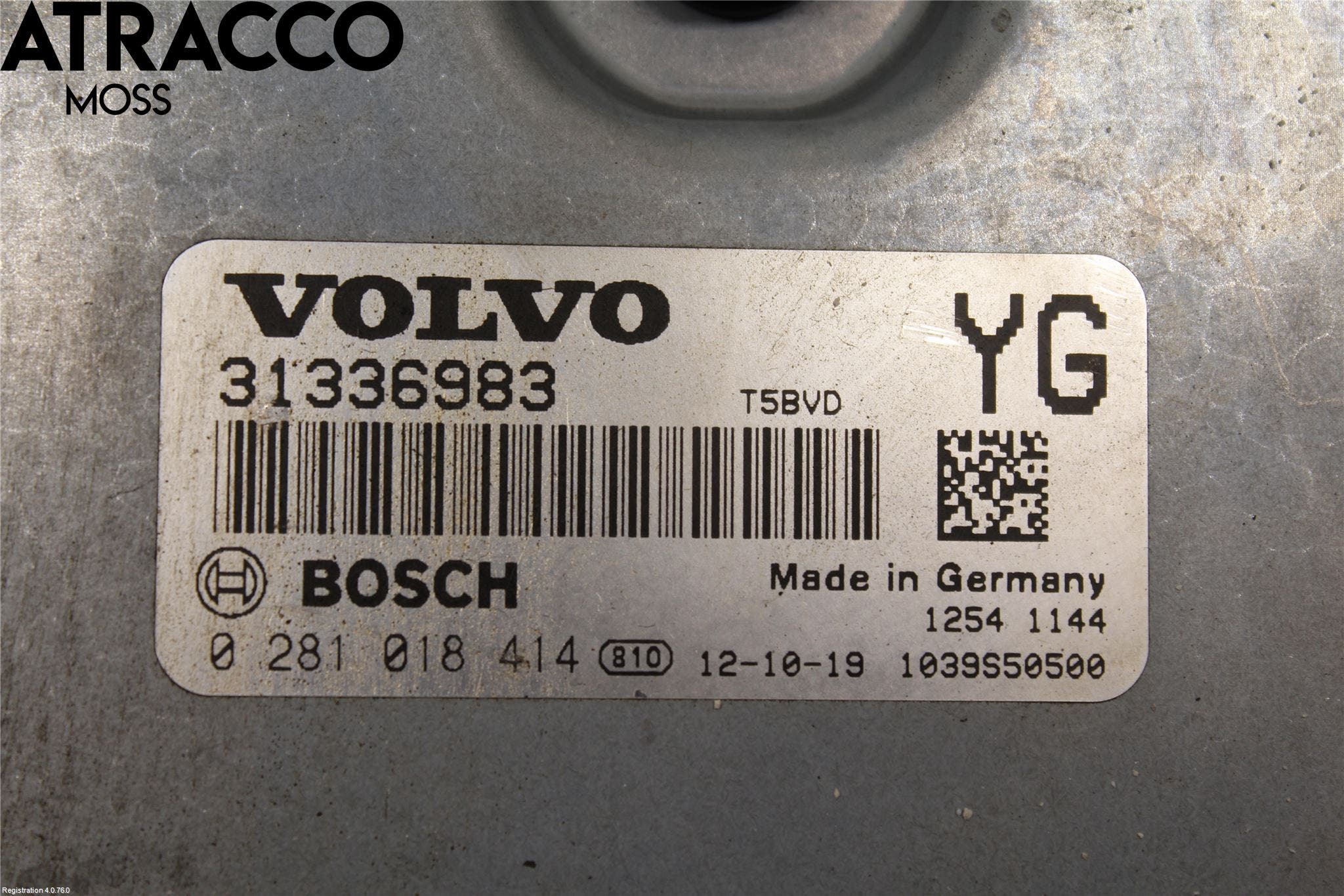 Volvo XC60 09-13 Styreenhet Dieselpumpe