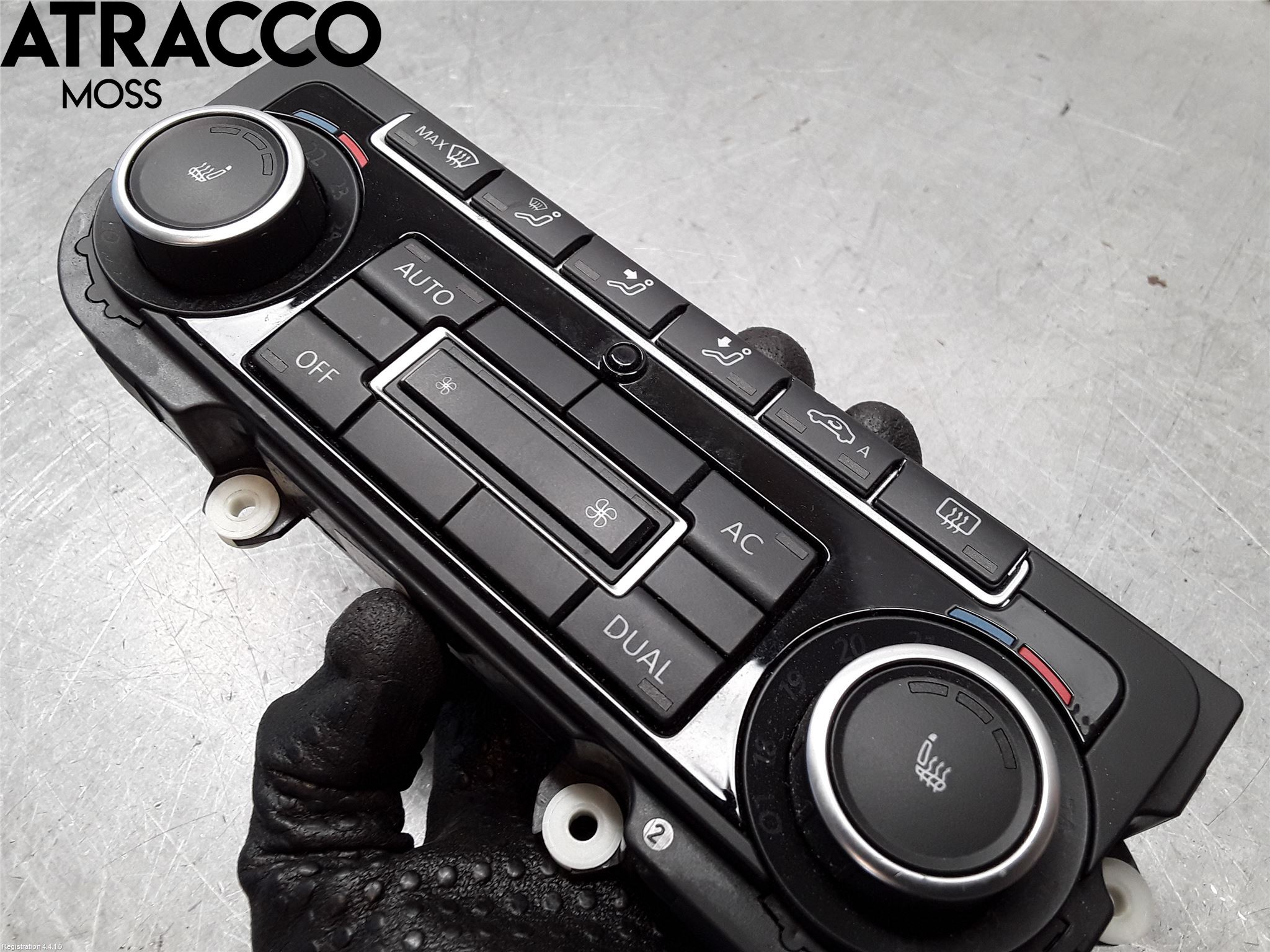 Volkswagen VW SCIROCCO 09-17 Varme Ac Betjening-Display