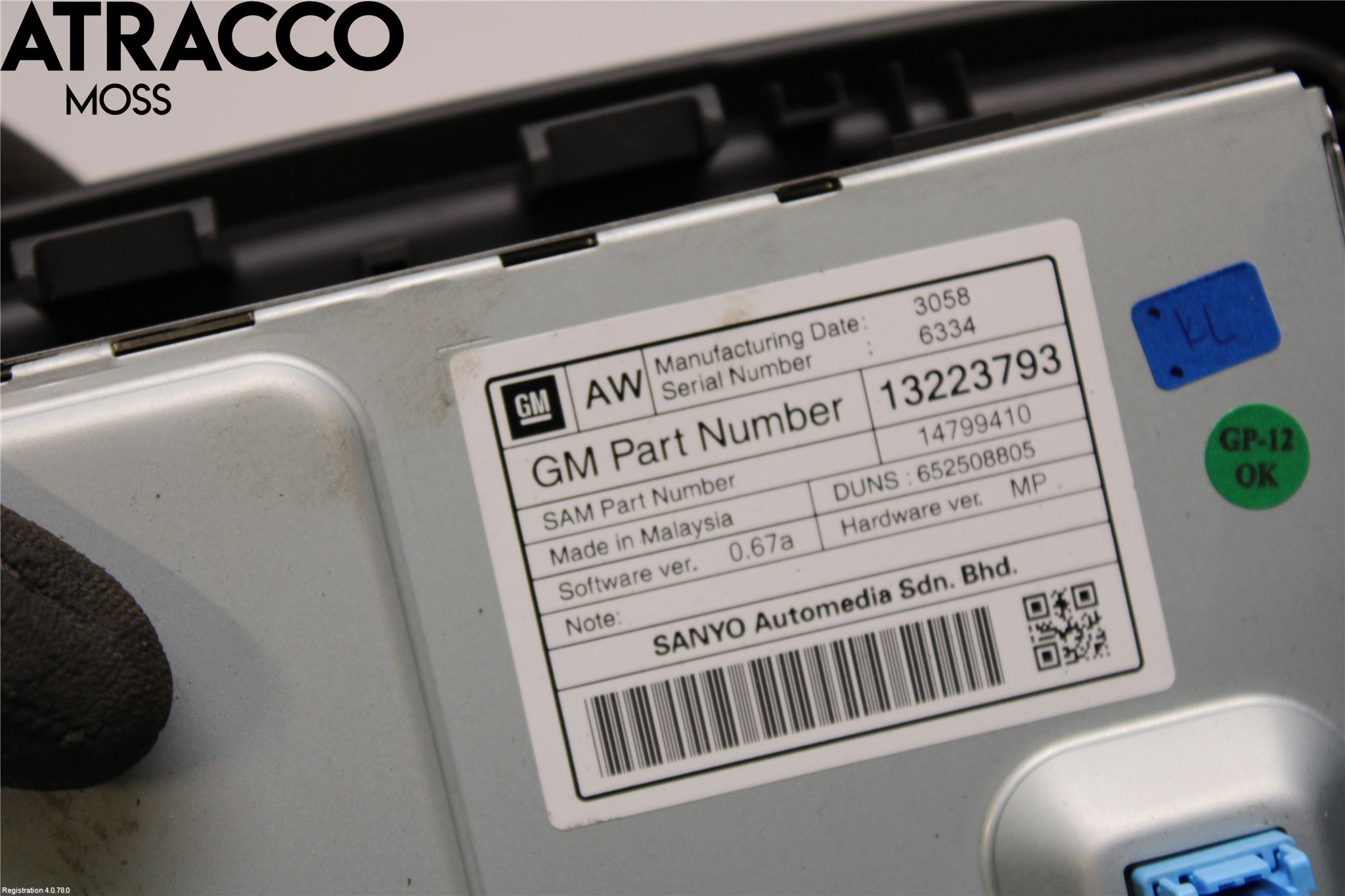 Opel INSIGNIA 09-16 Multifunktionsdisplay