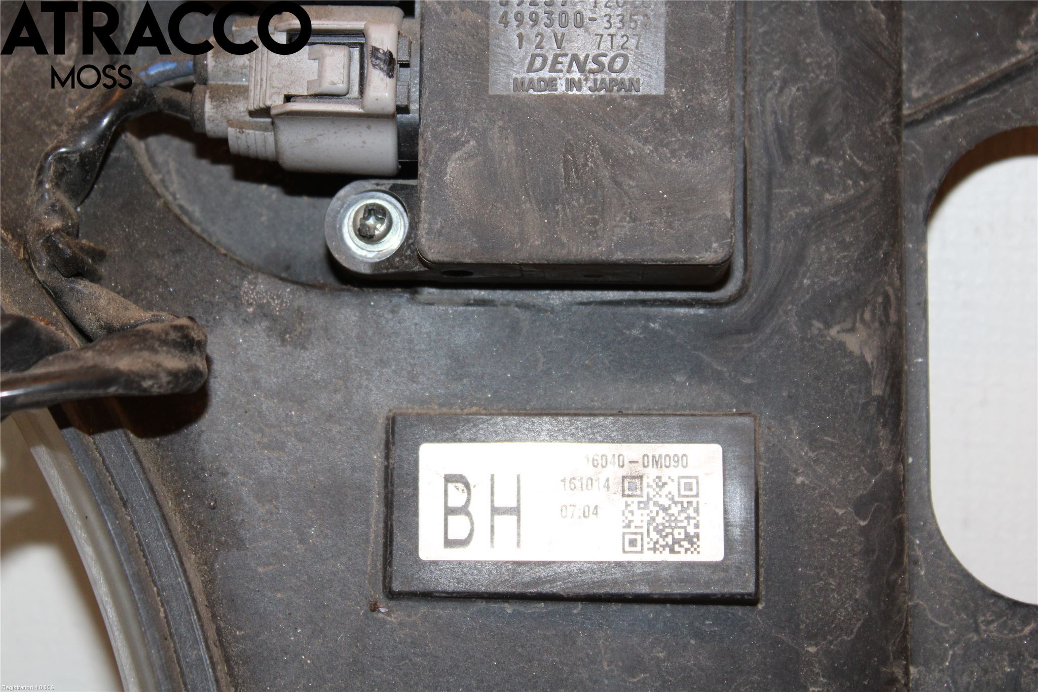 Toyota YARIS XP130 15-20 Kjølevifte Elektrisk