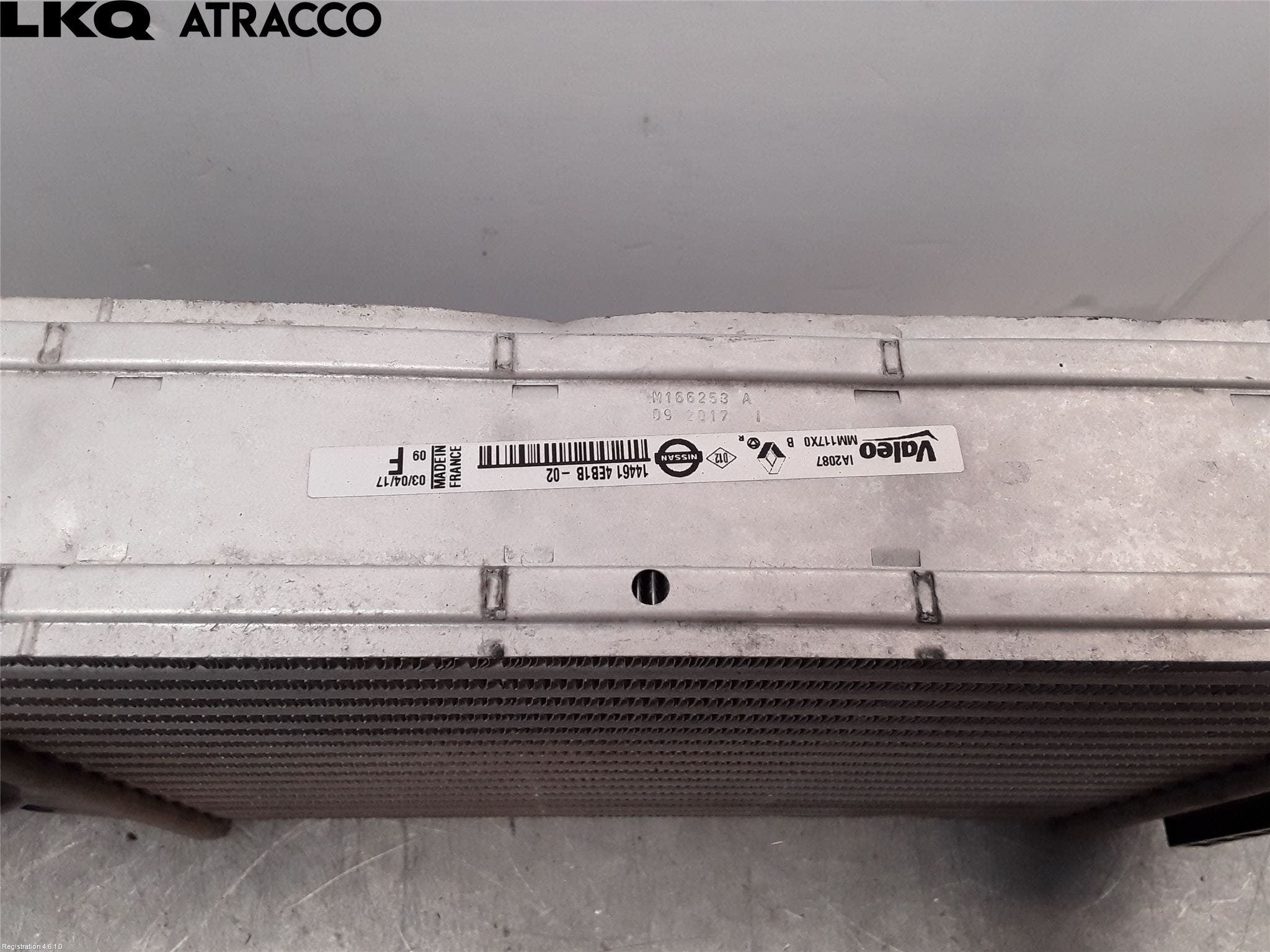 Nissan QASHQAI 17-21 Intercooler Radiator