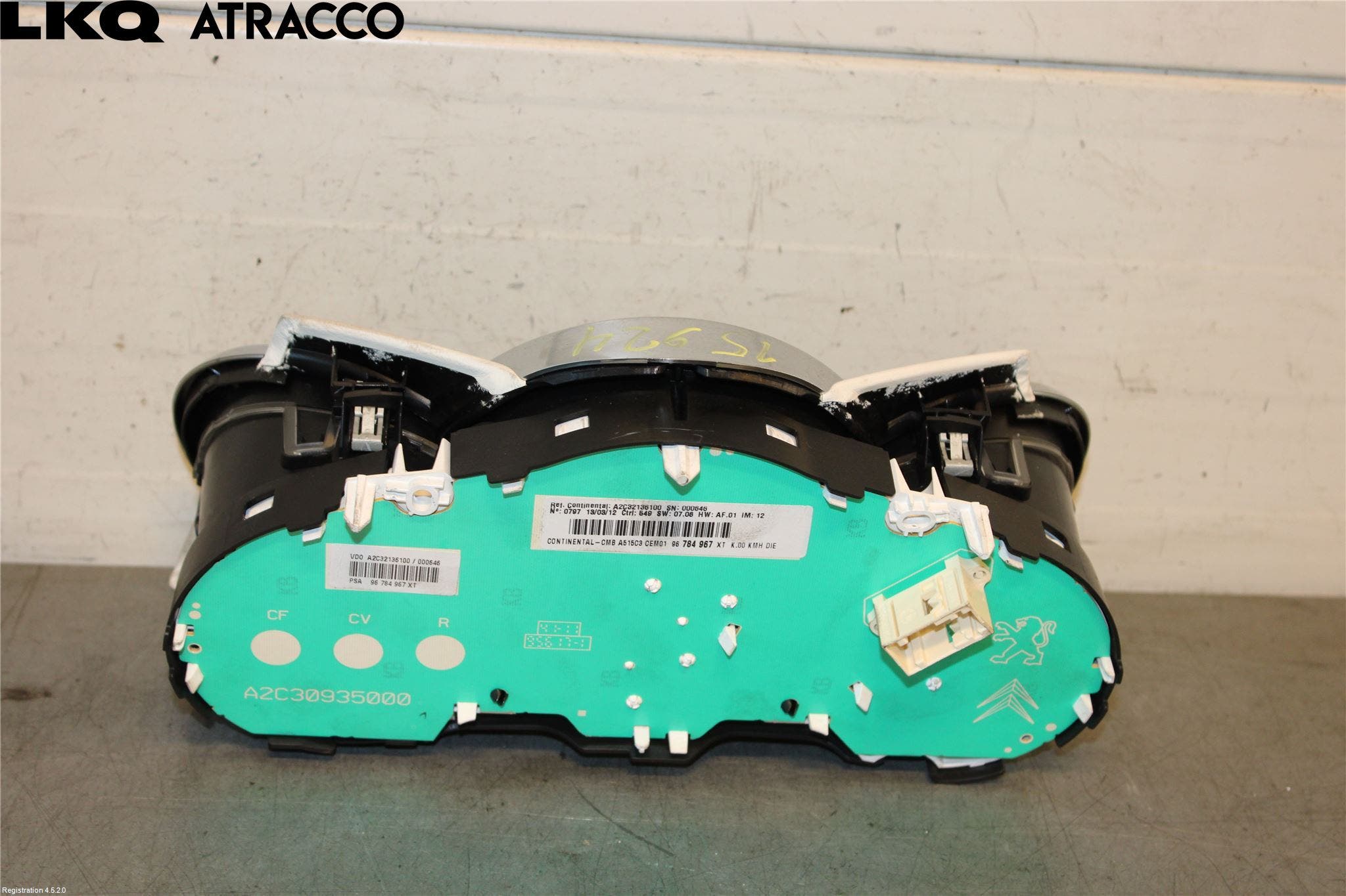 Citroen DS3 Instr Kombinert