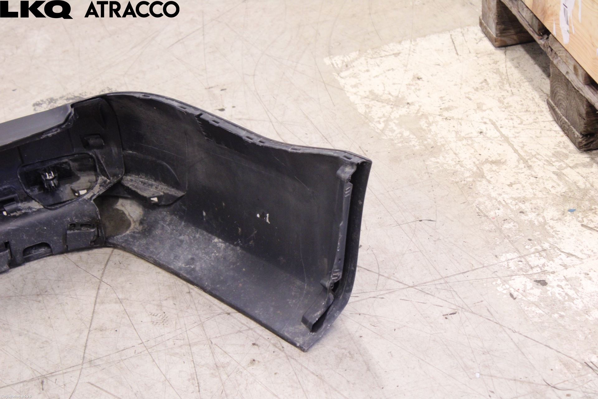 Volkswagen VW CADDY 16-20 Støtfanger Bak Overtrekk