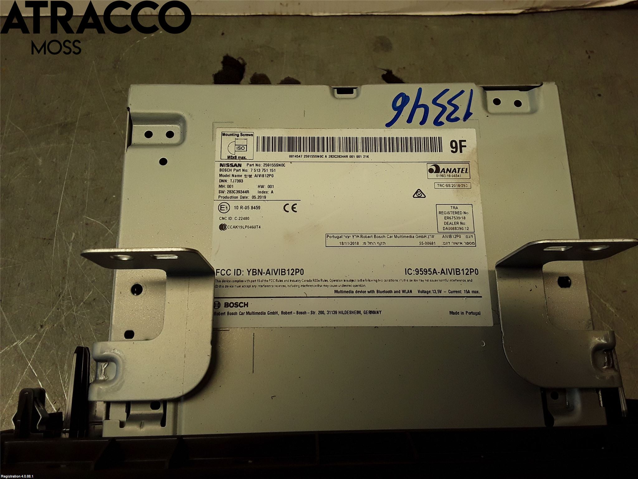 Nissan LEAF 18- Stereo Radio