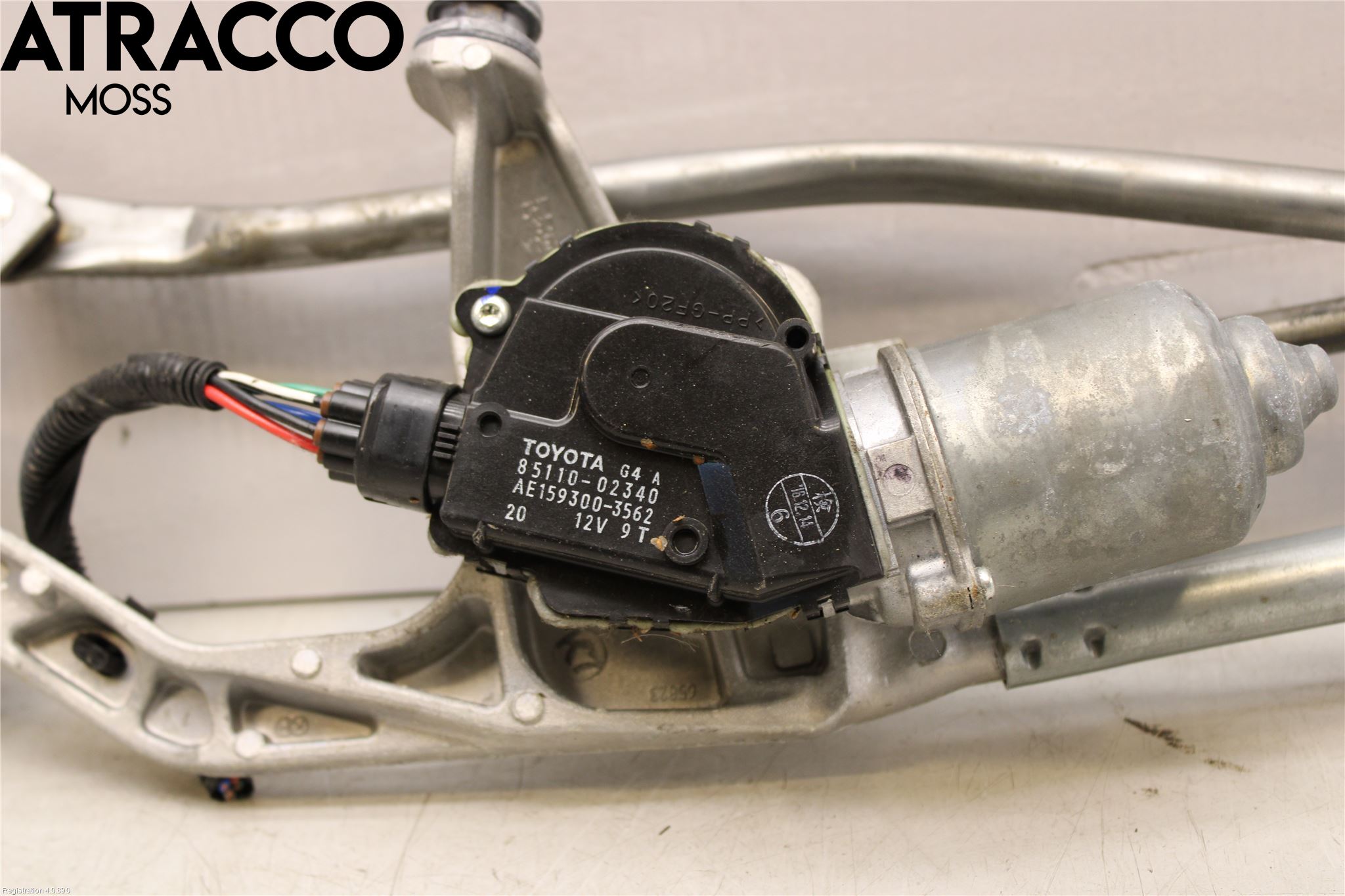 Toyota AURIS 13-19 Viskermotor Frontrute