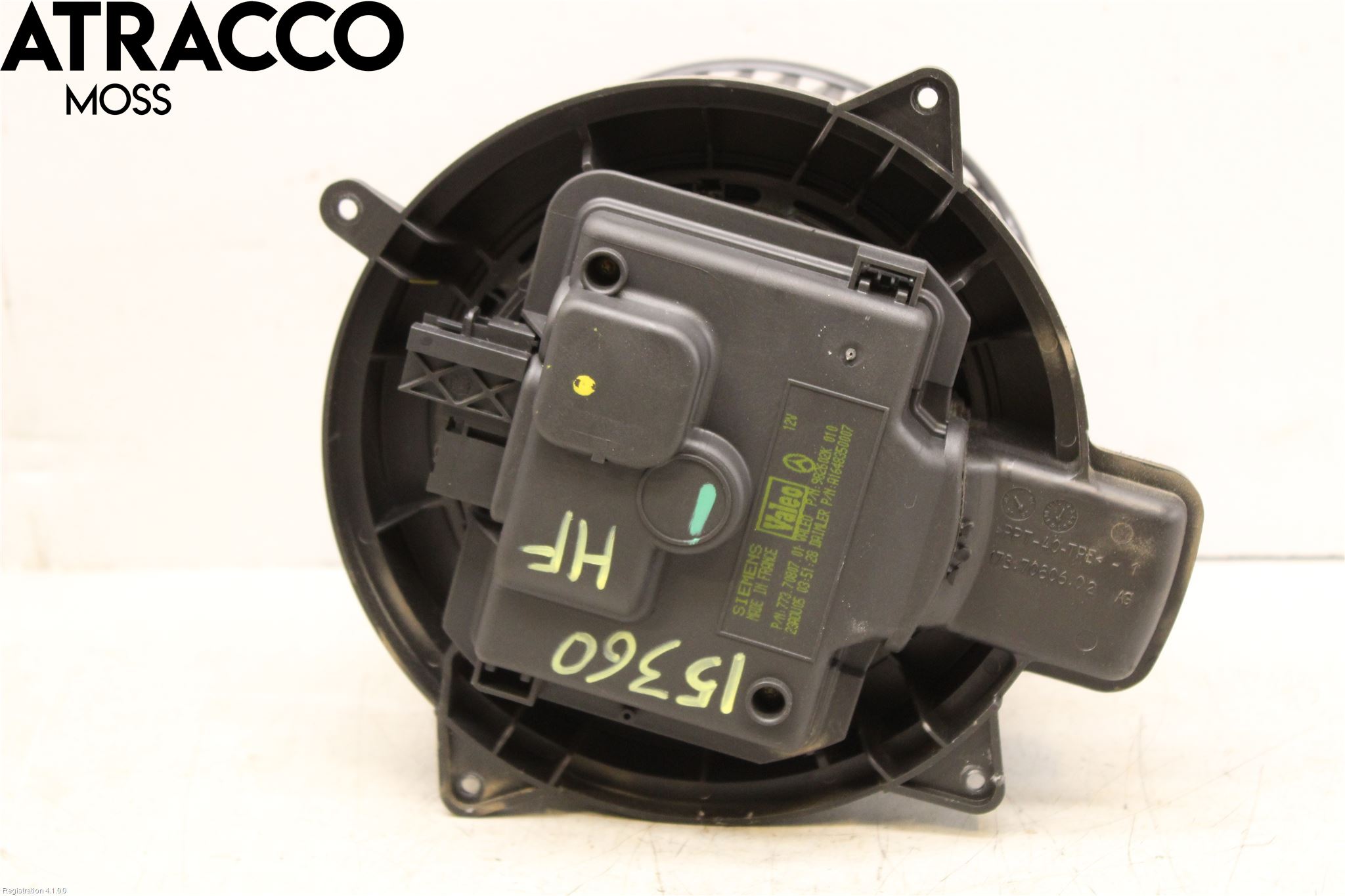 Mercedes-Benz MB ML (W164) 05-11 Varmeapparat Viftemotor