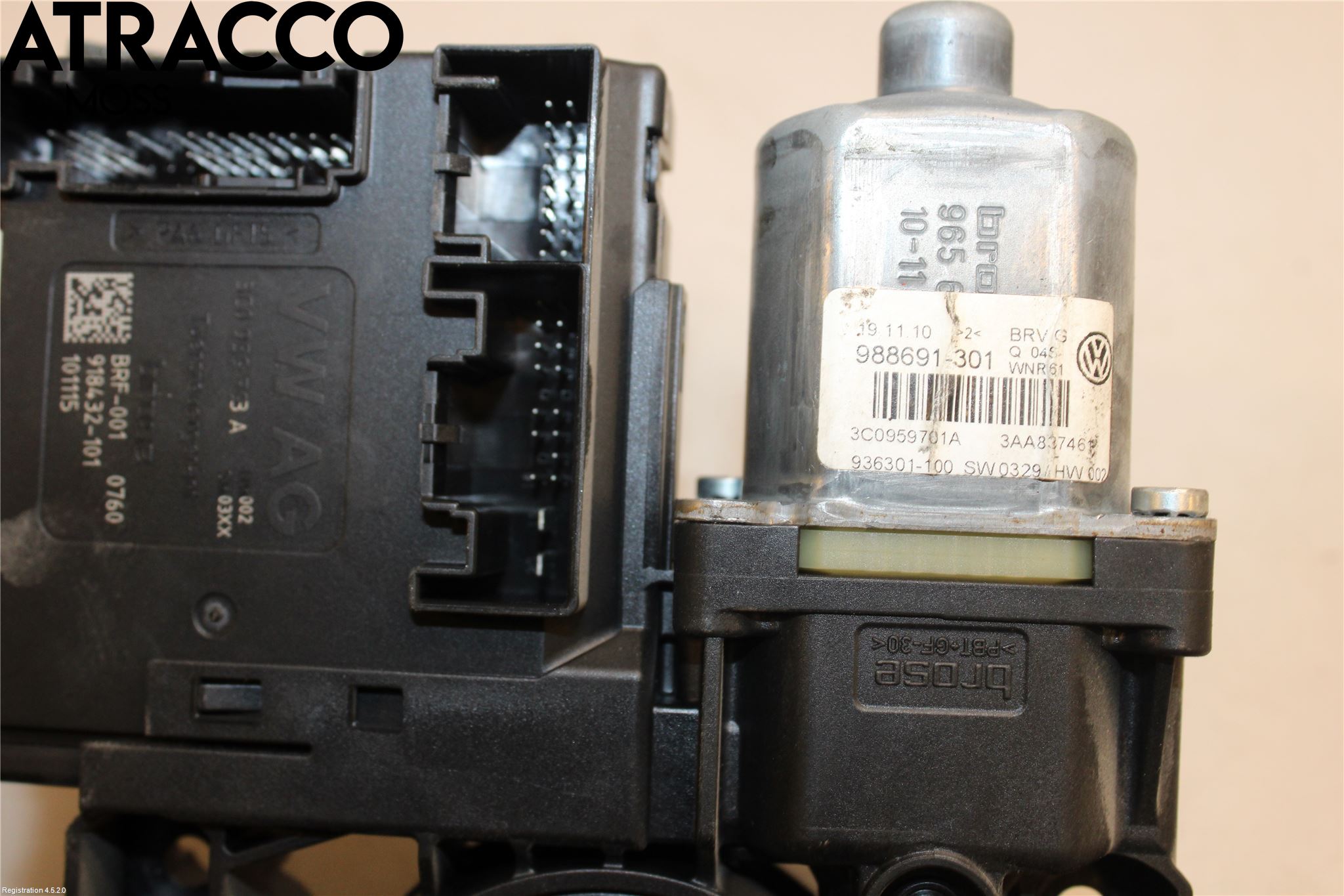 Volkswagen VW PASSAT 11-14 Vindusheismotor