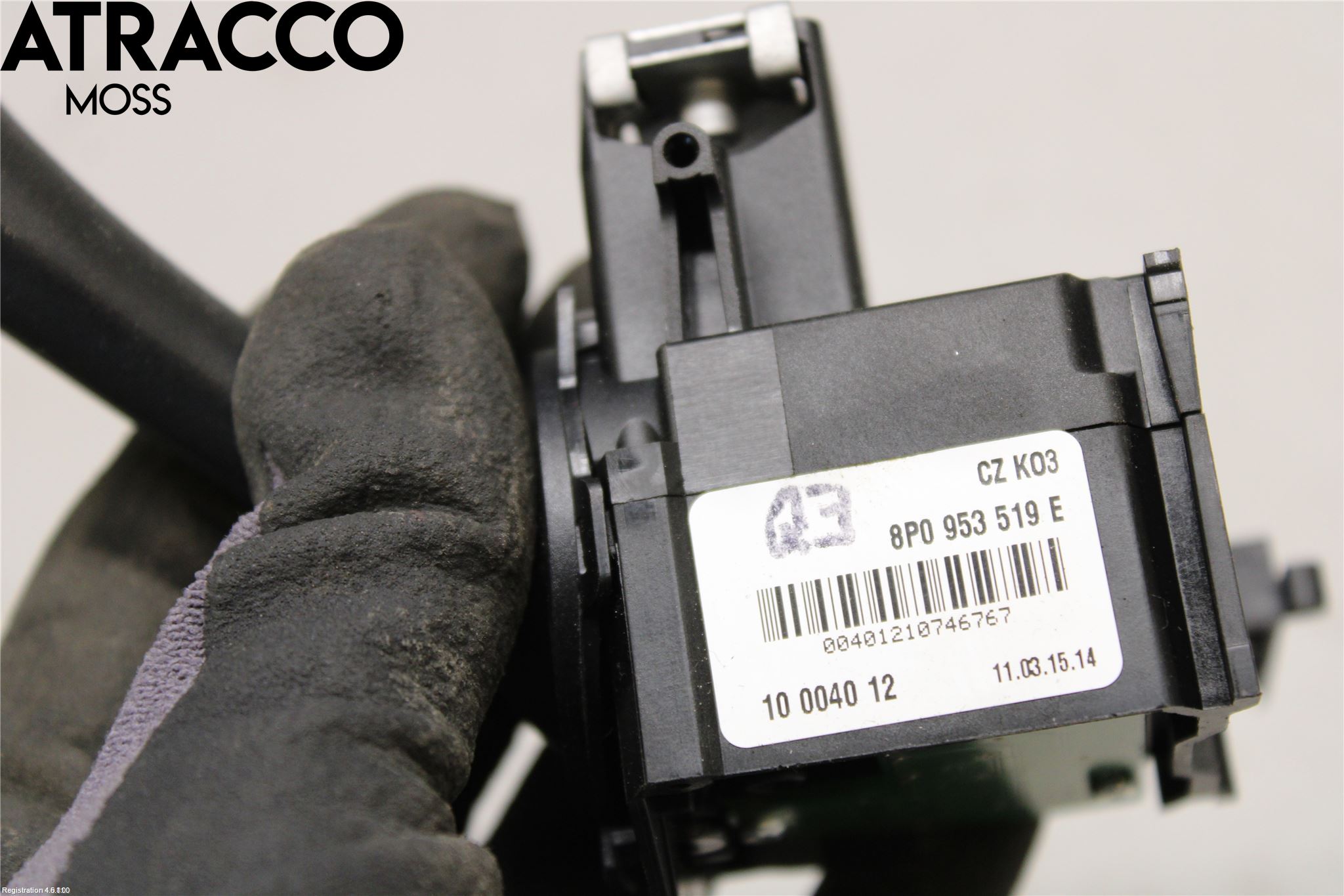 Audi A3/S3 05-13 Bryter Ratt Visker - Spyler