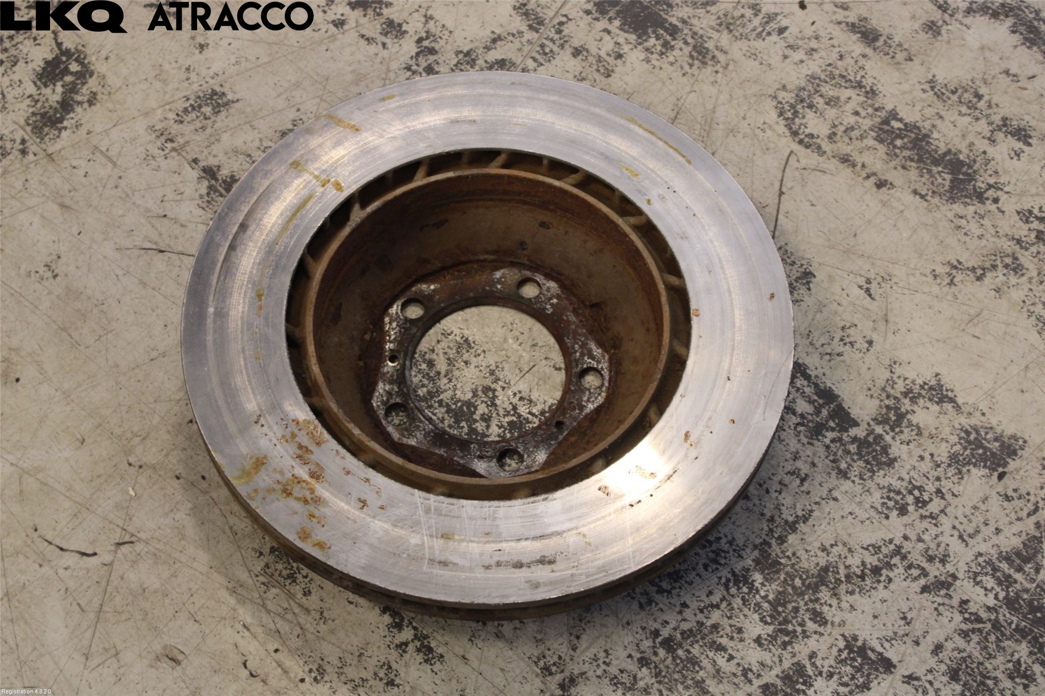 Porsche TAYCAN 20- Bremseskive Bak