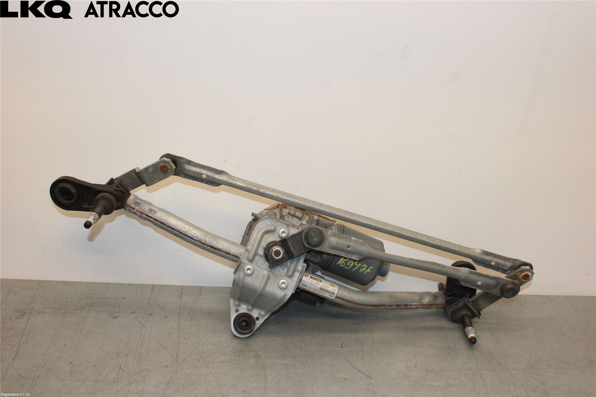 Audi A3/S3 8V 13-20 Viskermotor Frontrute