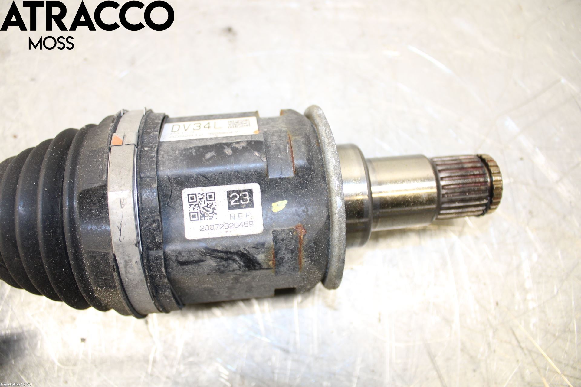 Toyota CAMRY 19-24 Drivaksel Foran Kompl Venstre