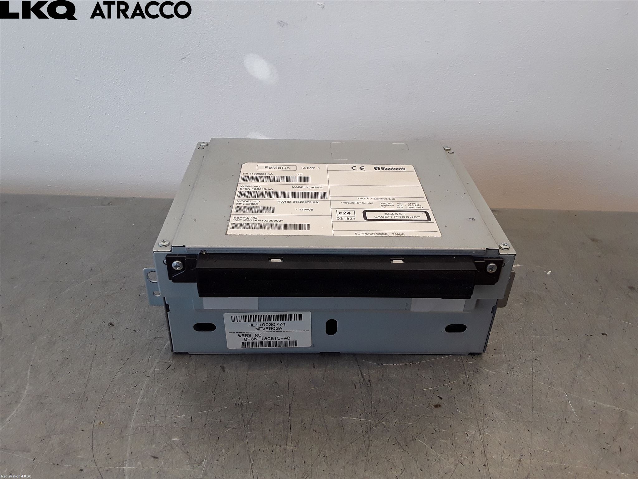 Volvo V60 11-13 Stereo Radio