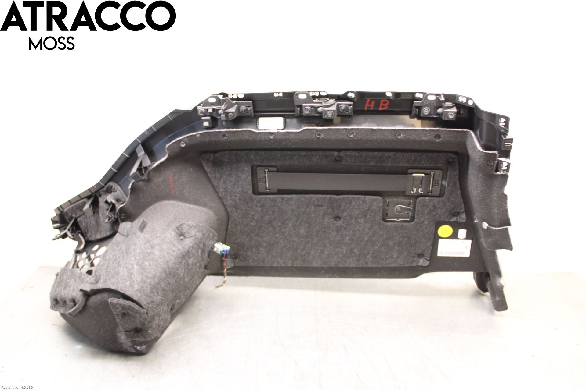 Porsche TAYCAN 20- Innr Bagasjeromkledsel