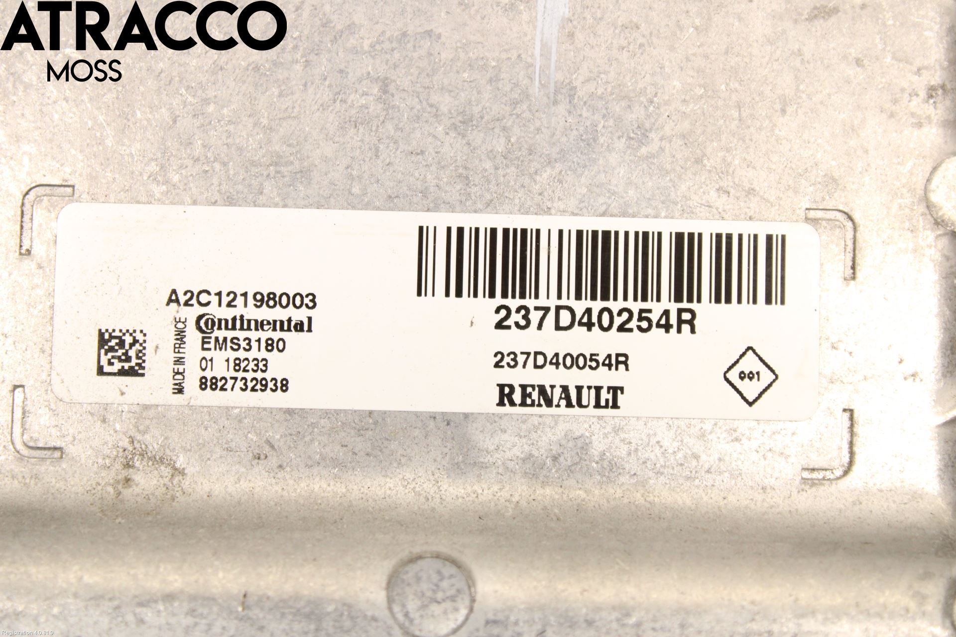 Renault ZOE/E-TECH 13- Styreenhet Innsprøytning