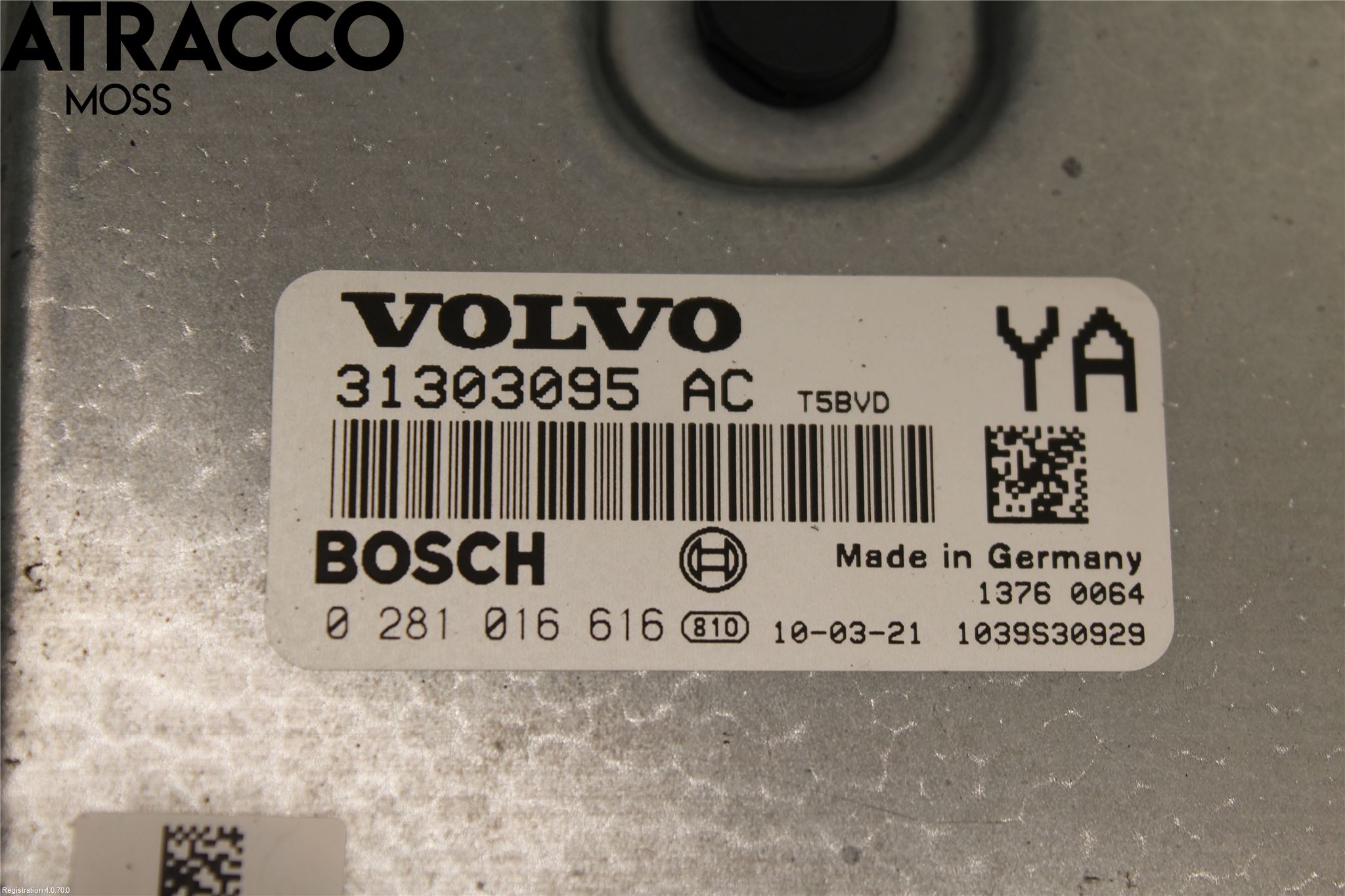 Volvo V70 08-13 Styreenhet Innsprøytning