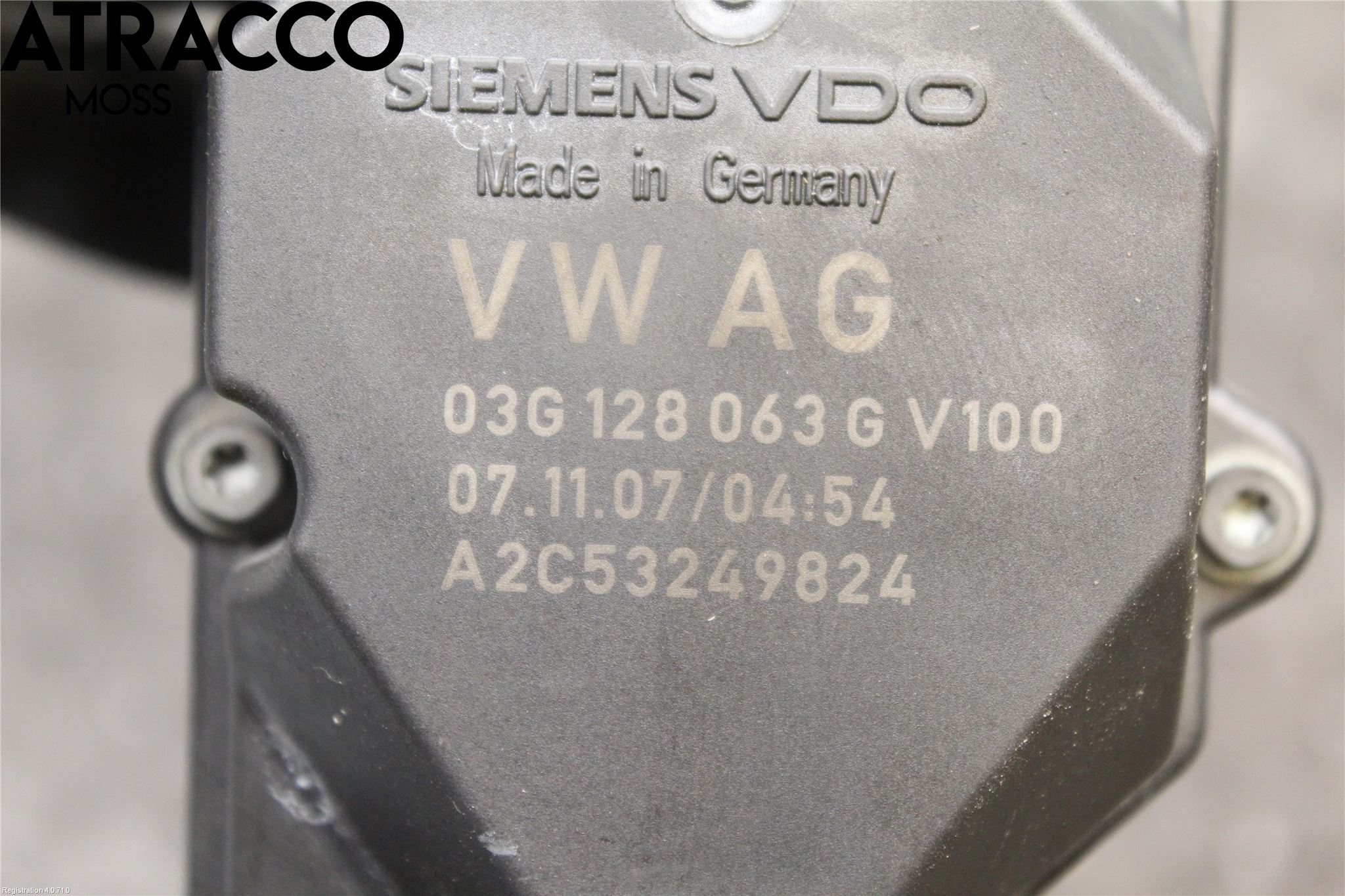 Volkswagen VW TOURAN 03-10 Inns Spjeldhus