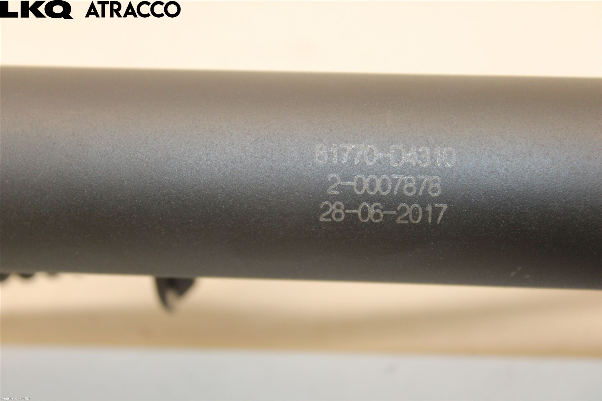 Kia OPTIMA 16-20 Bakluke Demper-Gassfjær