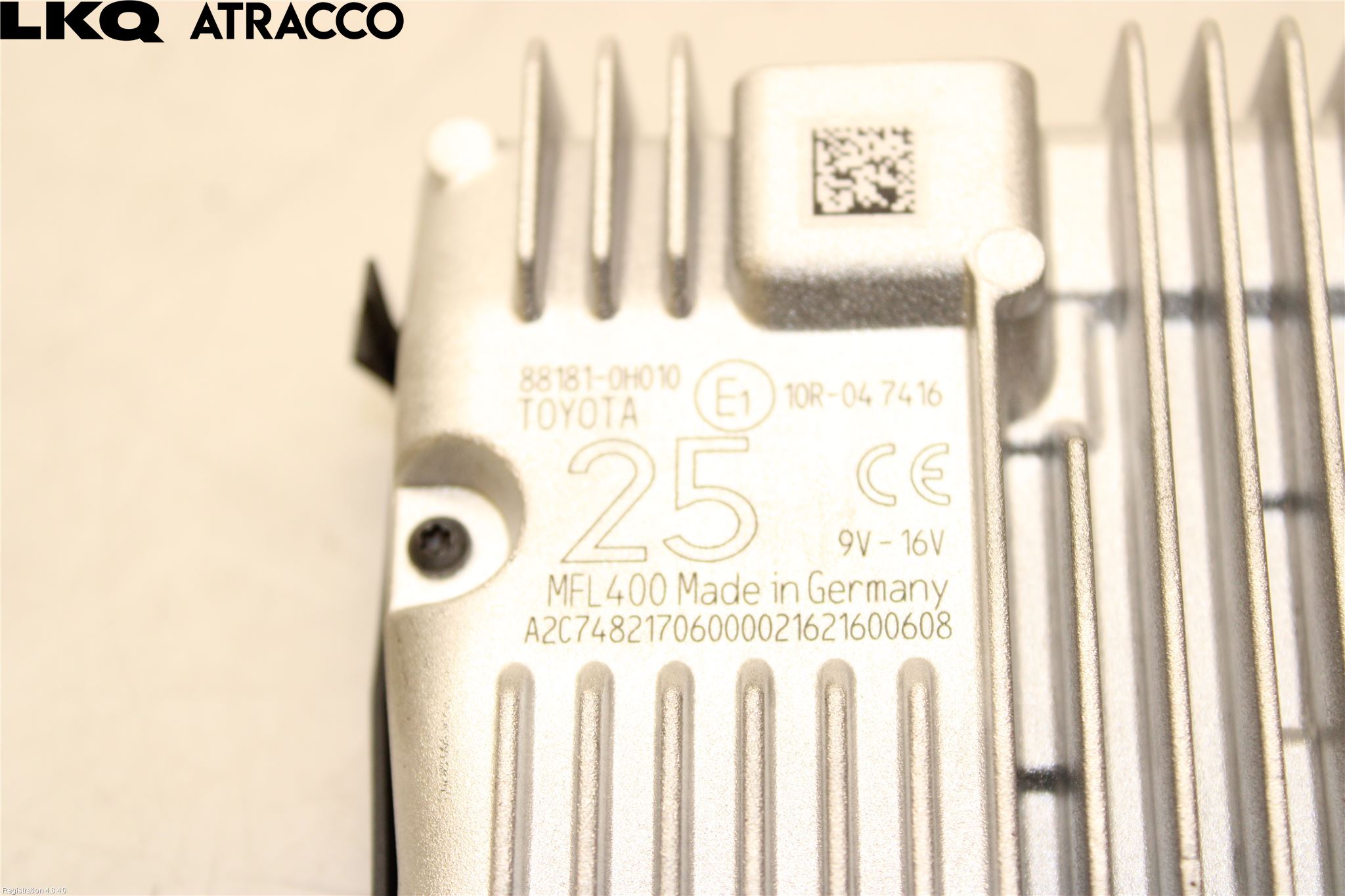 Toyota AYGO 15-21 Sensor Kollisjonsbeskyttelse