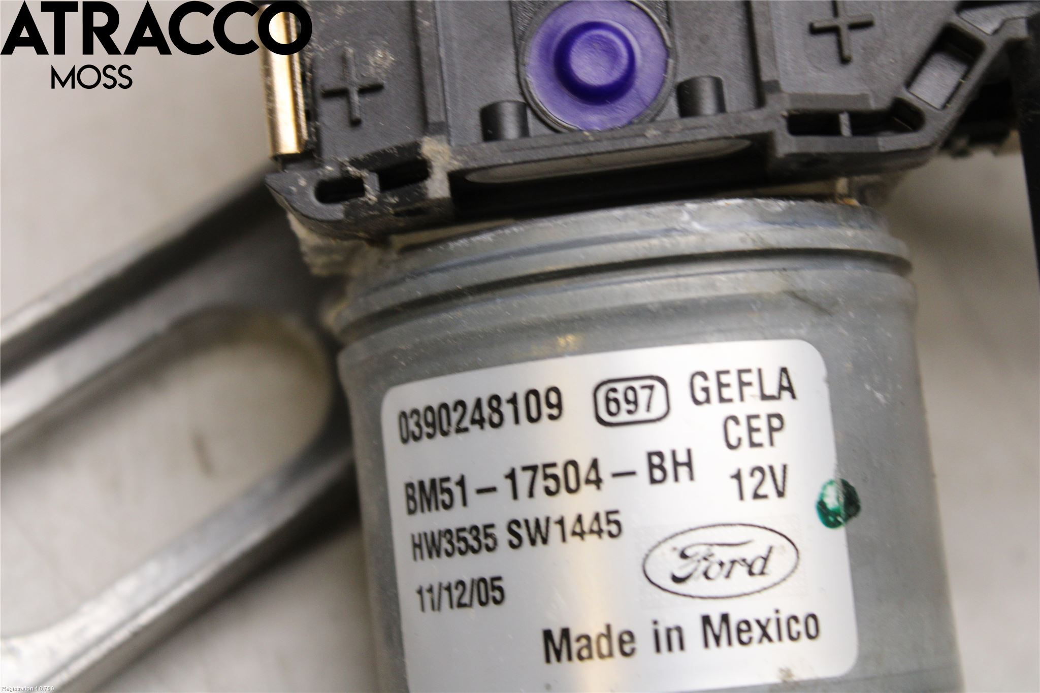 Ford USA ÖVRIGT/DIREKTIMP Viskermotor Frontrute