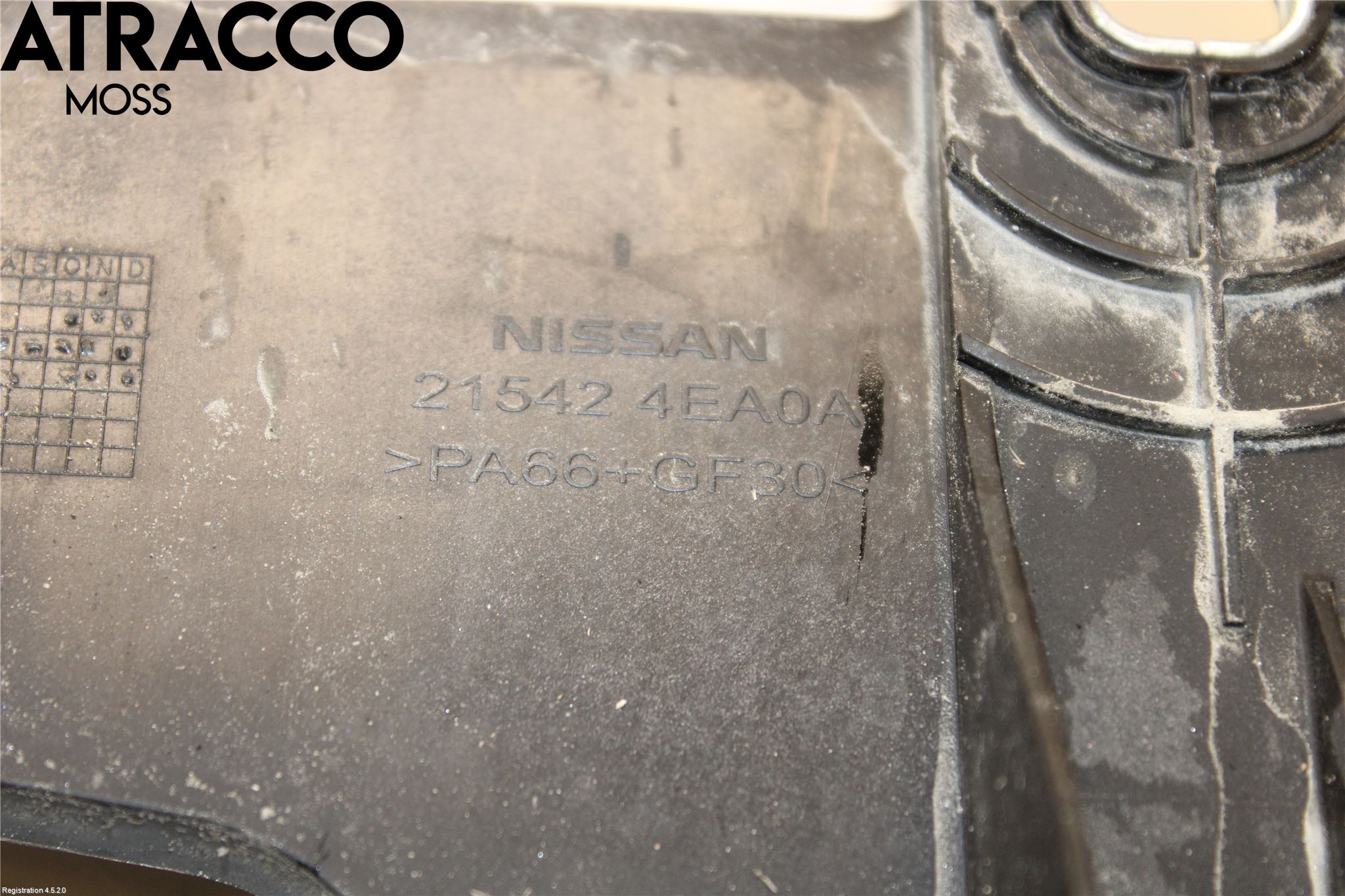 Nissan QASHQAI 14-17 Radiator Feste - Ramme - Bjelk
