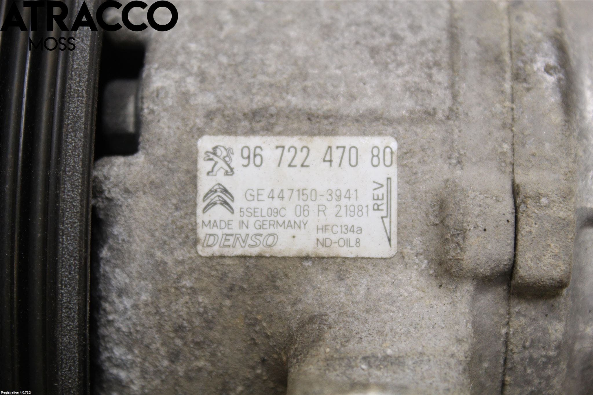 Peugeot 208 12-15 Varme Ac Kompressor