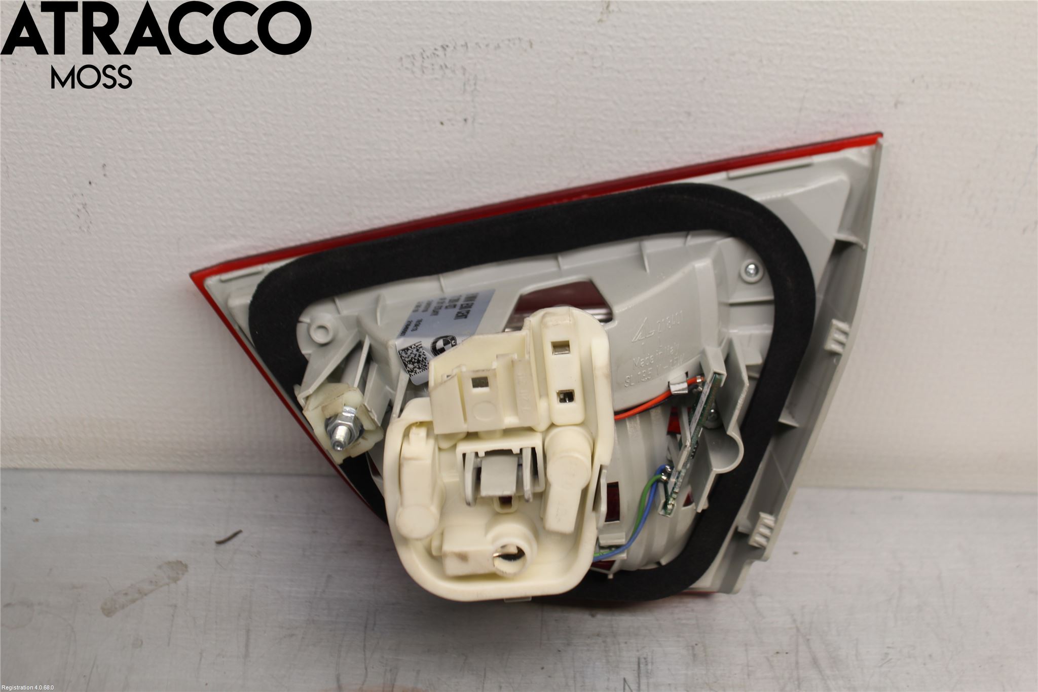 BMW 3 E90/91 SED/TOU 05-12 Baklykt Venstre  På Luke(Indre