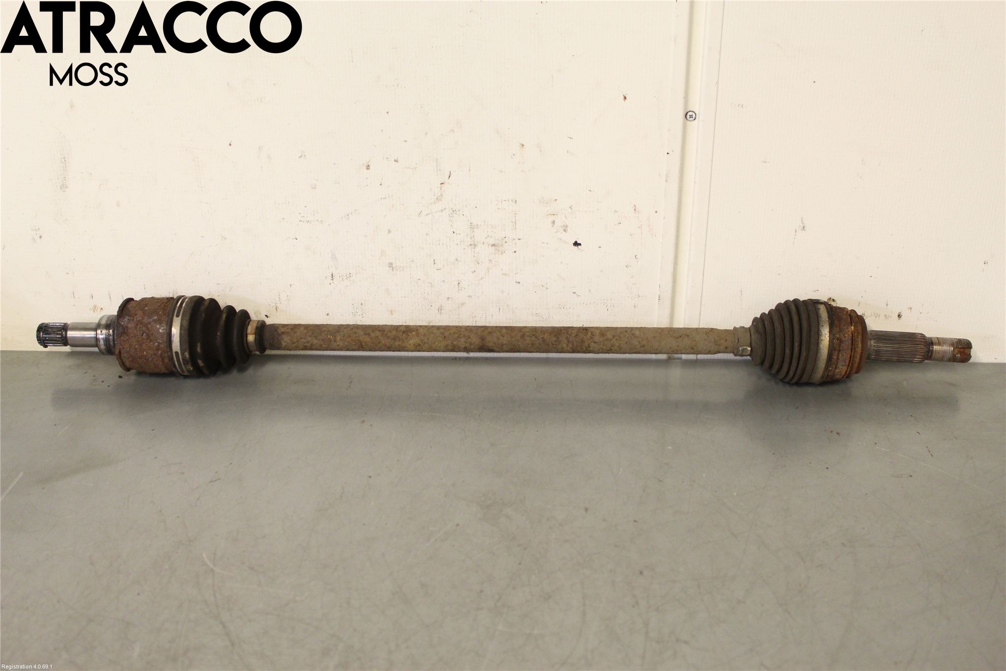 Toyota RAV 4 06-12 Drivaksel Bak Kompl Høyre