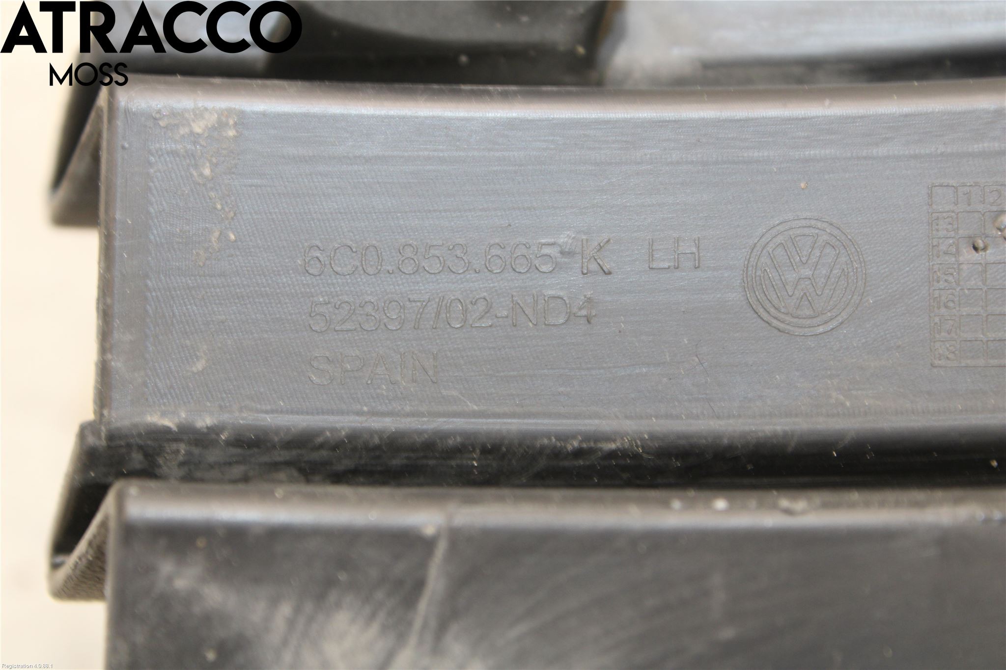 Volkswagen VW POLO 10-17 Frontlykt Kurve-Tåkelys Ramme