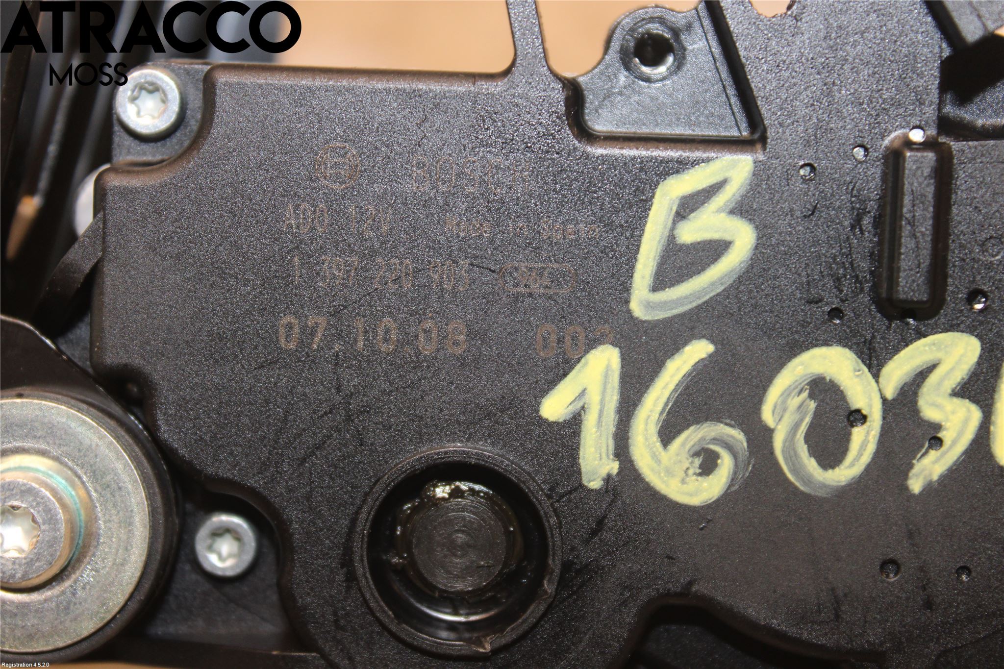 BMW 5 E60/61 Sed/Tou 02-10 Viskermotor Bakluke