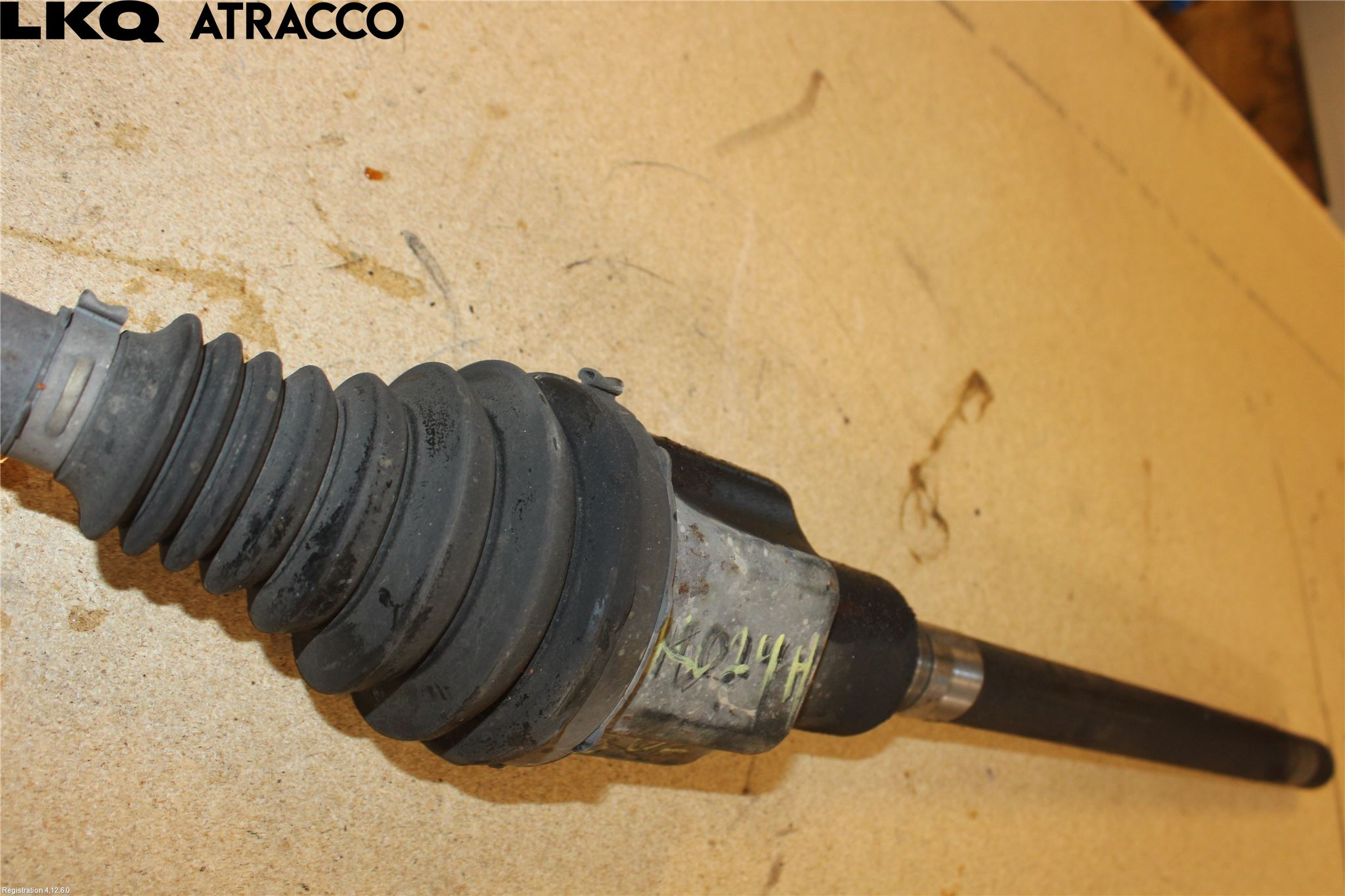 Ford RANGER EU 12-23 Drivaksel Foran Kompl Høyre