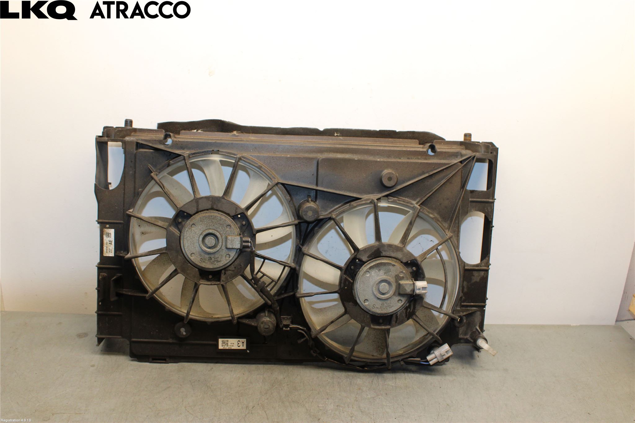 Toyota AURIS 13-19 Kjølevifte Elektrisk