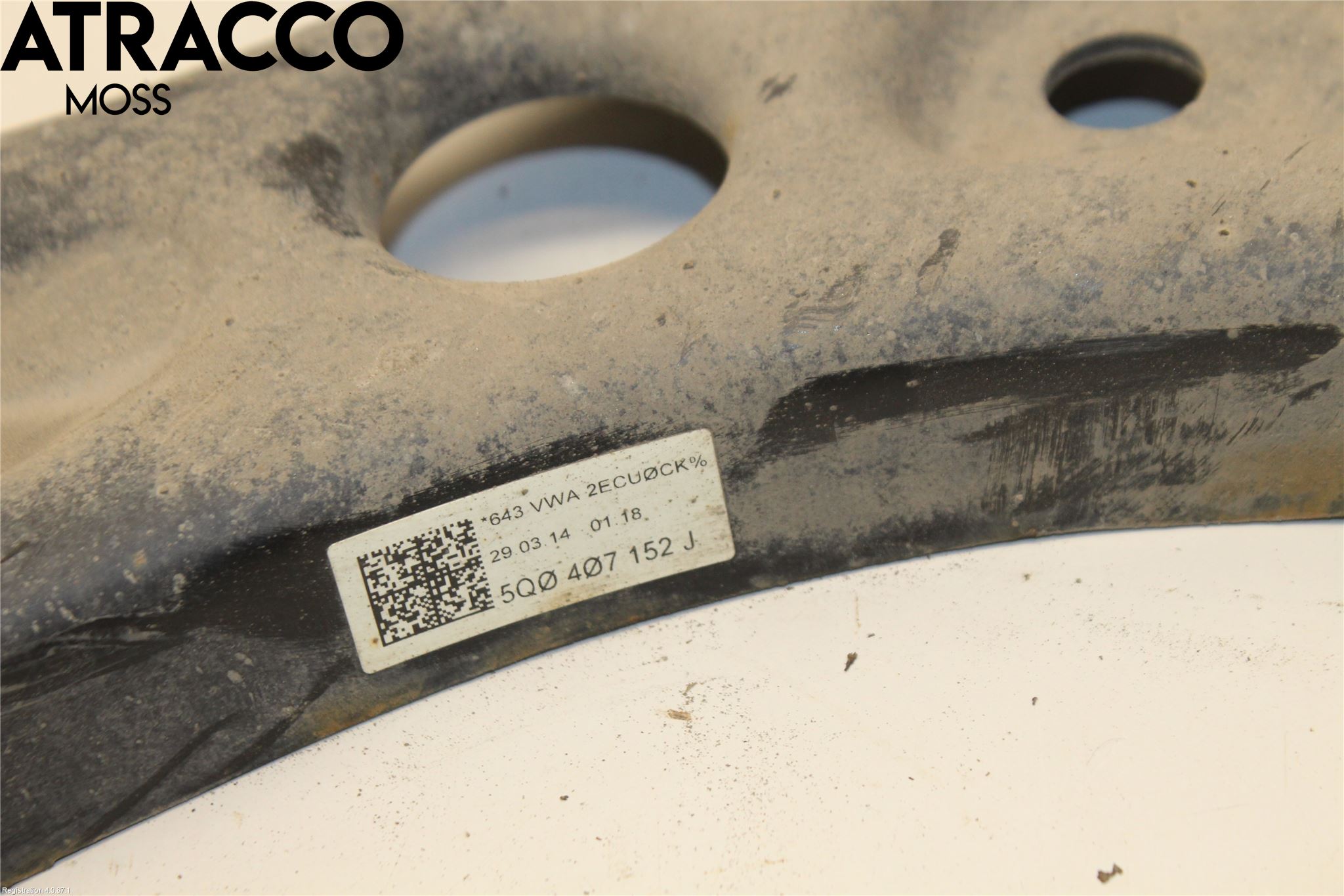 Audi A3/S3 05-13 Bærearm Foran Venstre Nedre